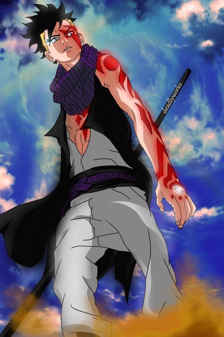 730x1100 Kawaki (The son of Naruto and Sasuke), Phone