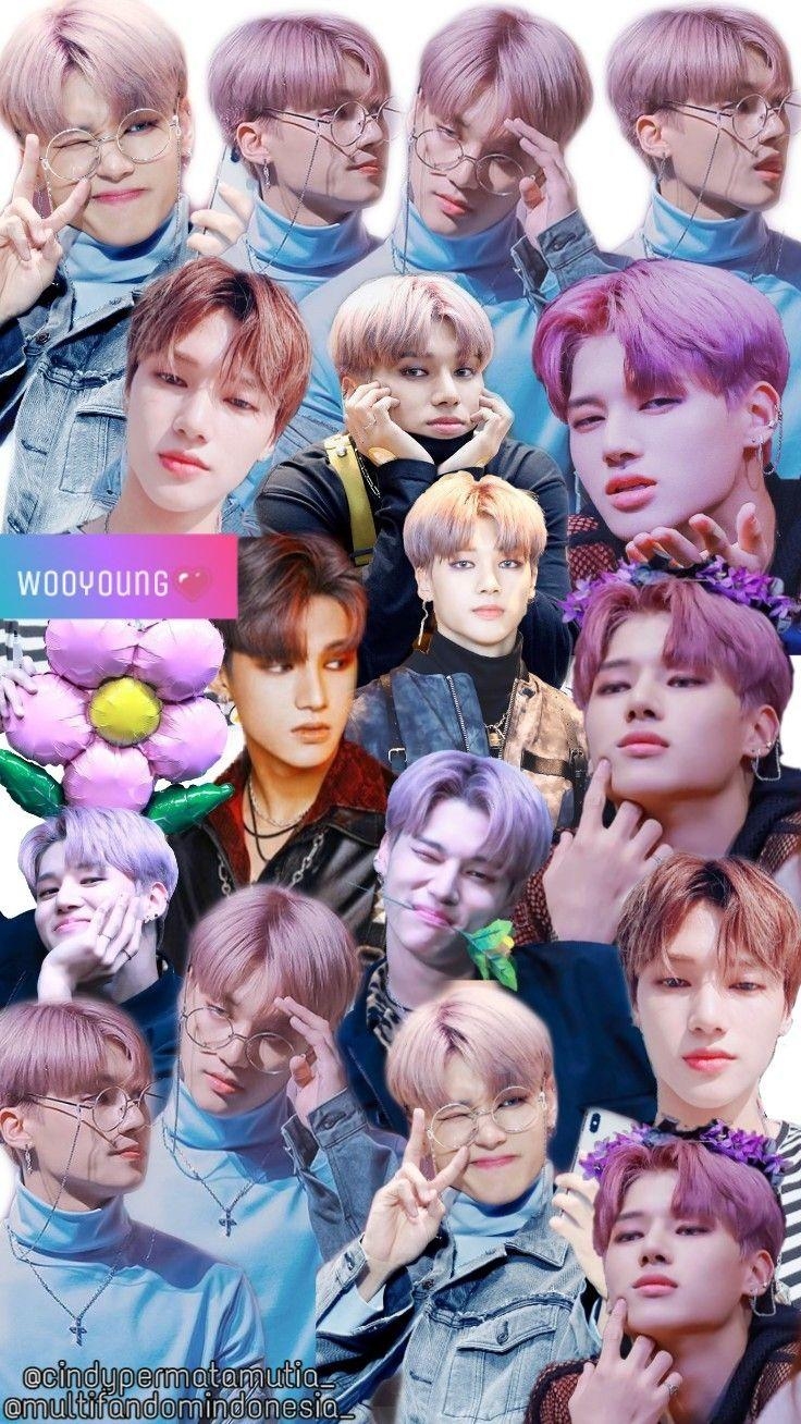 740x1310 Wallpaper/ Lockscreen Ateez Wooyoung. Bordes para caratulas, Niños perdidos, Fondos, Phone