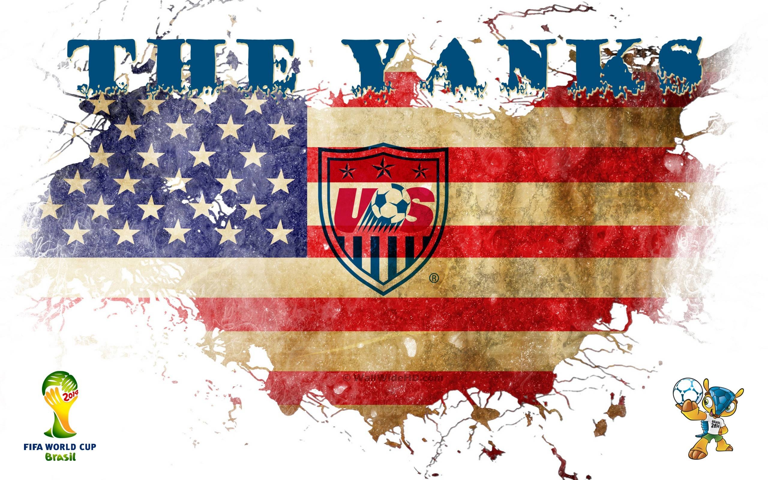 2560x1600 The Yanks 2014 World Cup US Soccer Crest Wallpaper Wide or HD, Desktop