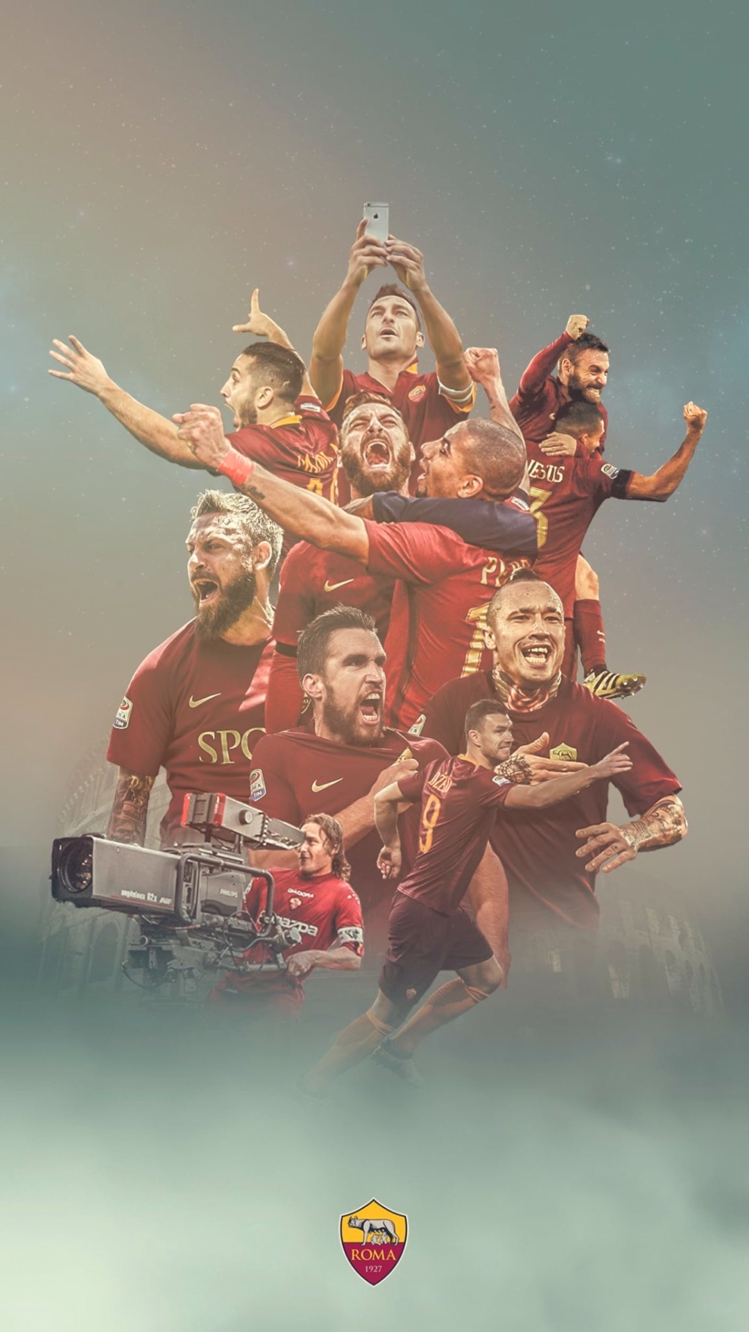 1080x1920 A.S Roma Wallpaper A.S, Phone