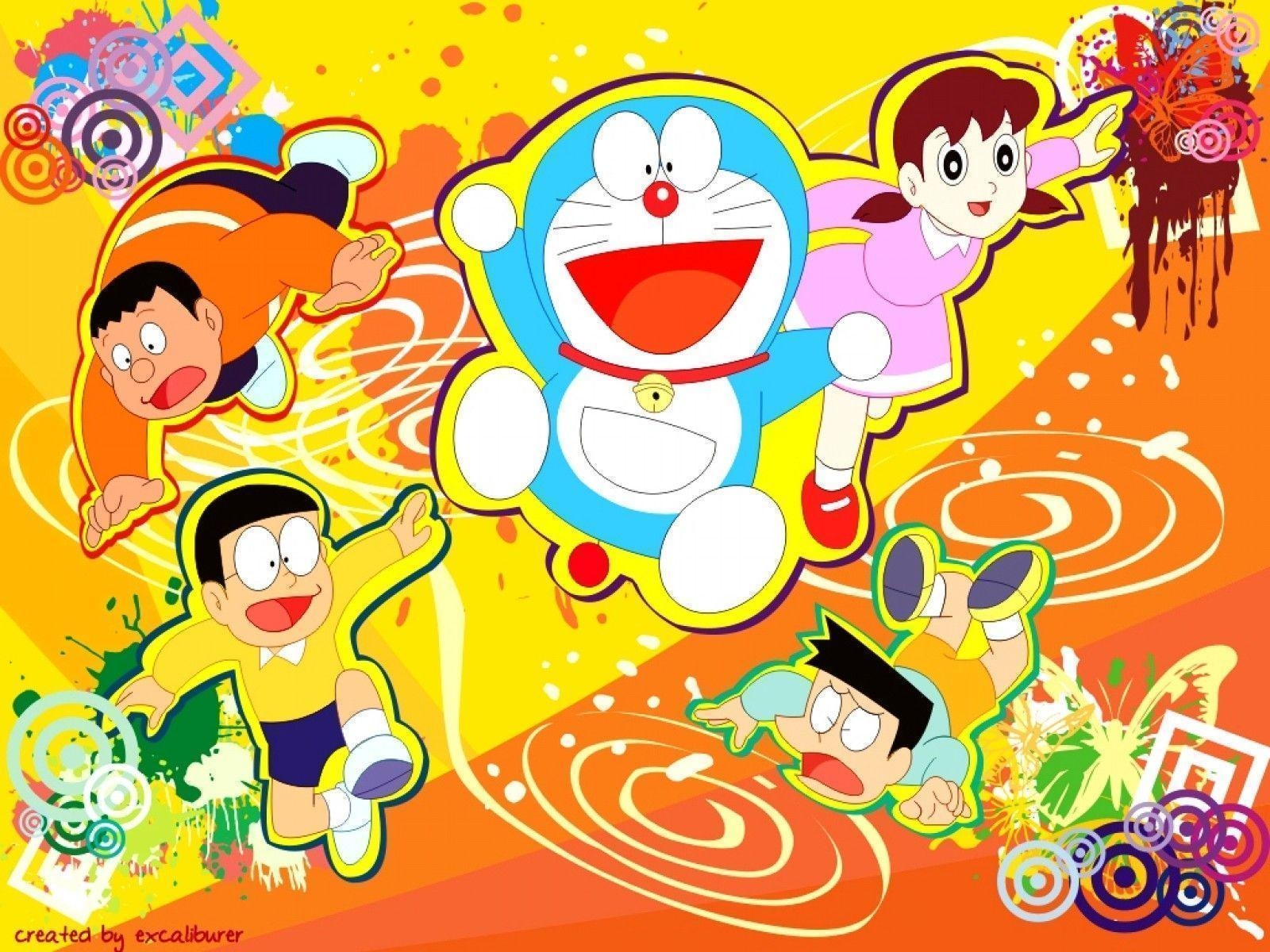 1600x1200 Doraemon And Nobita Animated Cartoon Movie Wal Wallpaper, Desktop