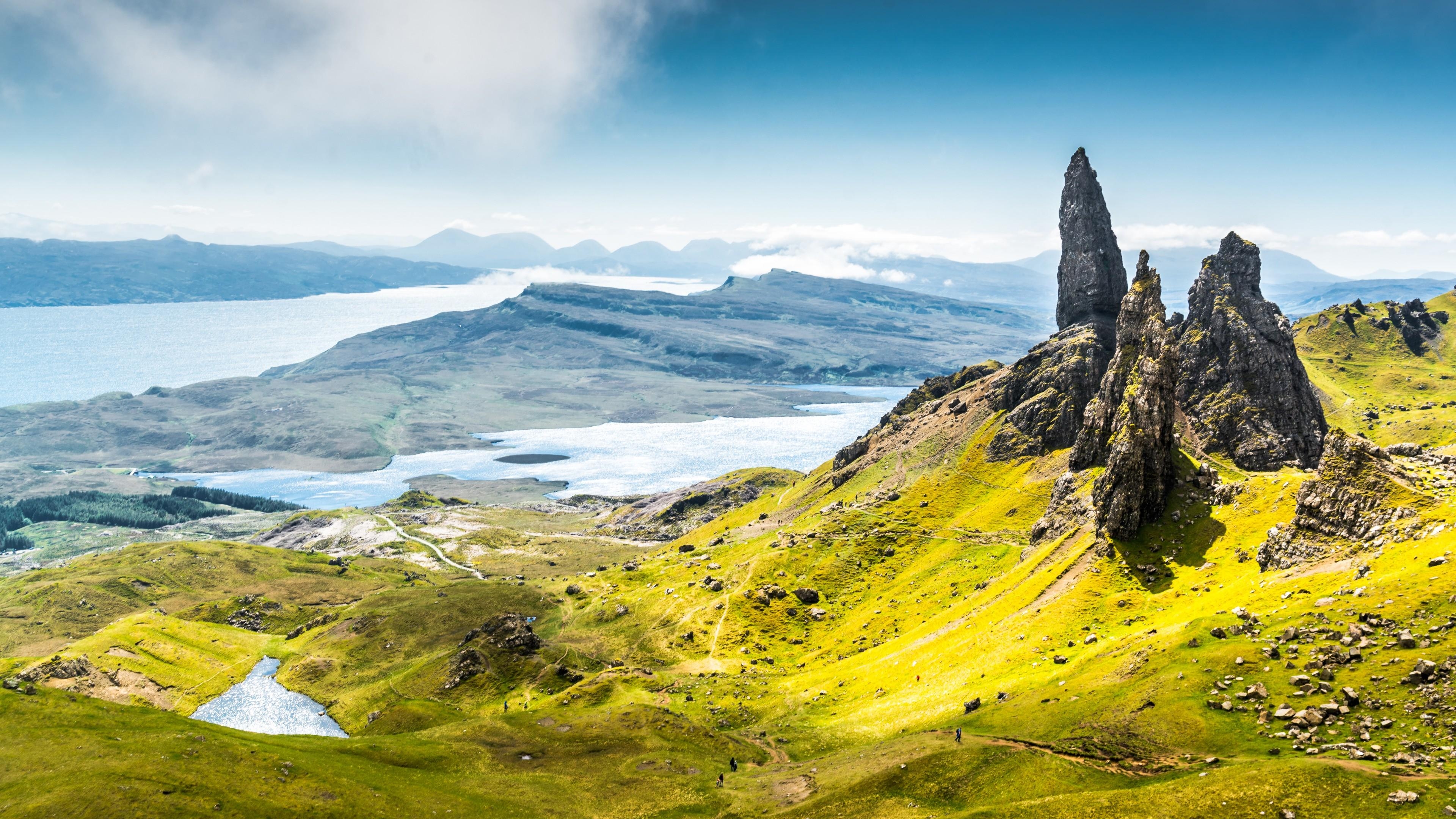 3840x2160 Wallpaper Isle of Skye, Scotland, Europe, nature, travel, 8k, Nature, Desktop