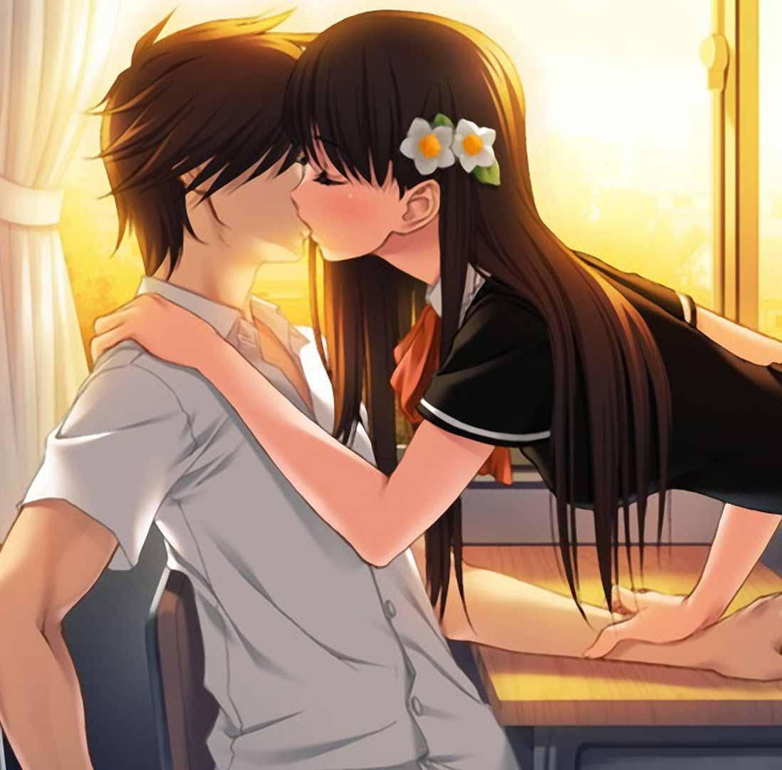 1100x1080 Romantic Kiss Wallpaper HD for Android, Desktop