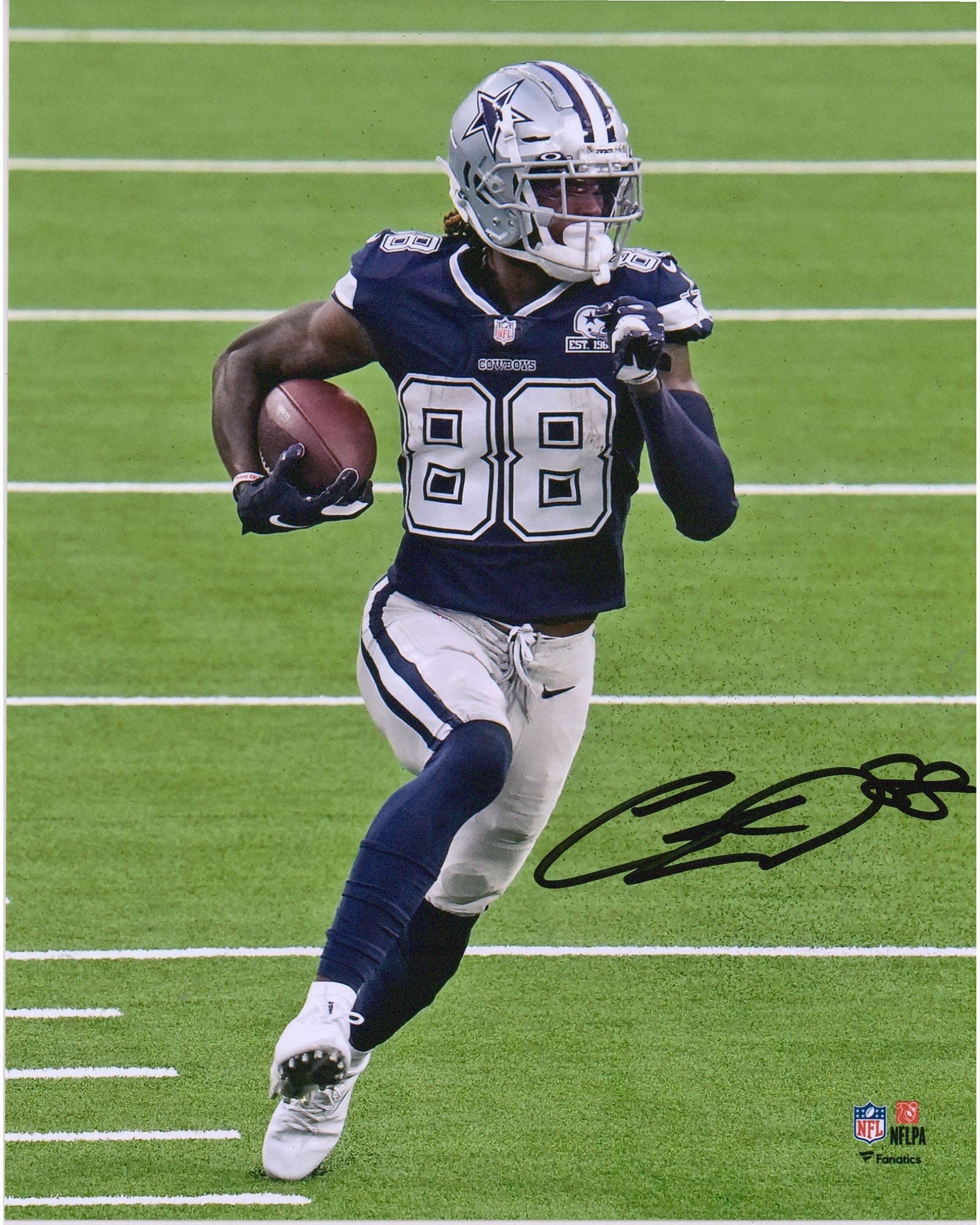 1600x2000 CeeDee Lamb Dallas Cowboys Autographed 8 x 10 Vertical Running Photograph NFL Photo at Amazon's Sports Collectibles Store, Phone