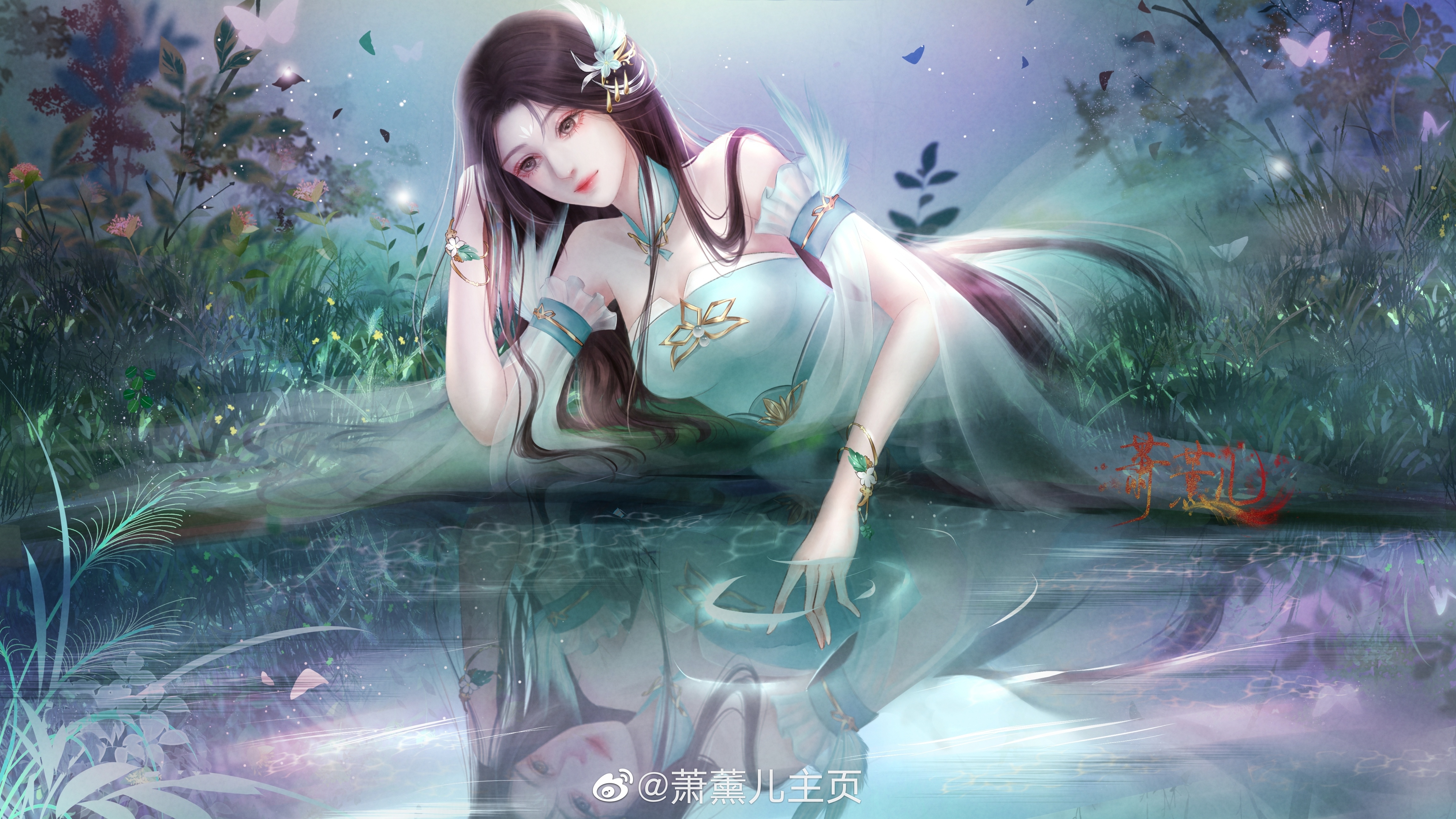 4610x2600 gu xun er (doupo cangqiong) drawn, Desktop