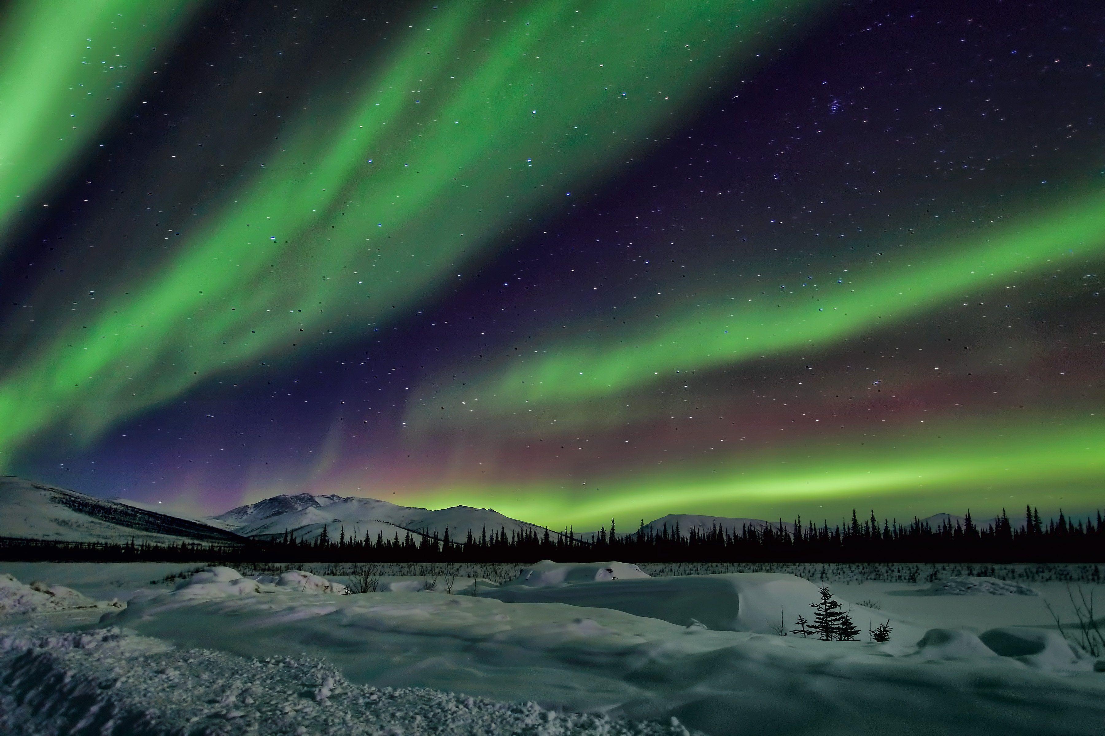 3600x2400 Northern Lights Wallpaper 4K. northern lights, Desktop