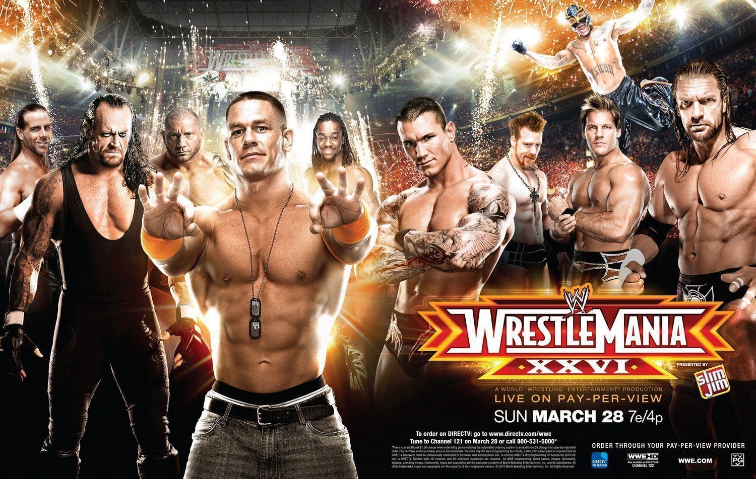 1500x960 Wrestlemania Wallpaper, Desktop