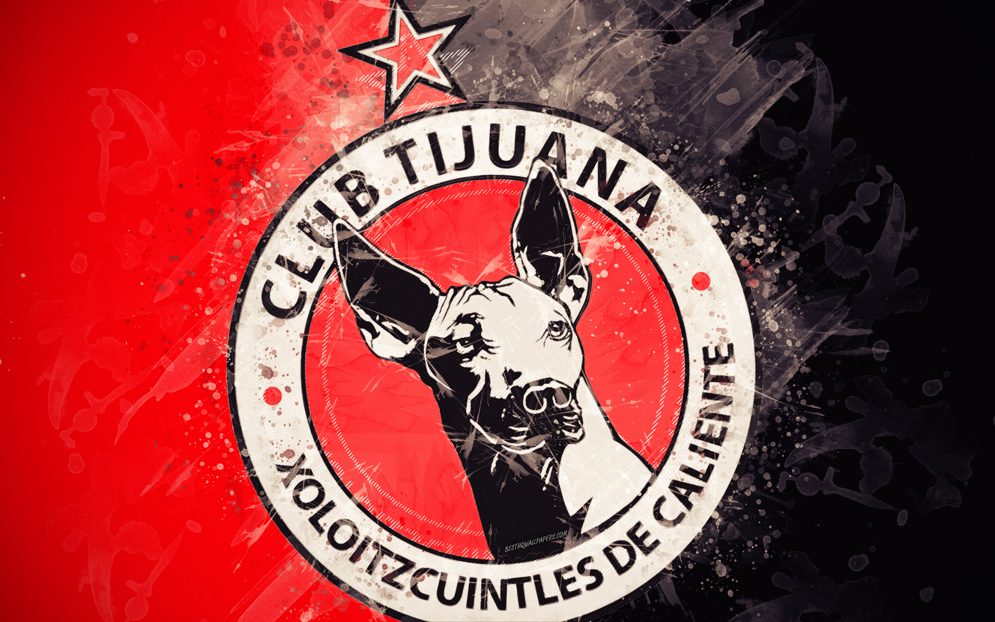 3840x2400 Download wallpaper Club Tijuana, 4k, paint art, creative, Mexican, Desktop