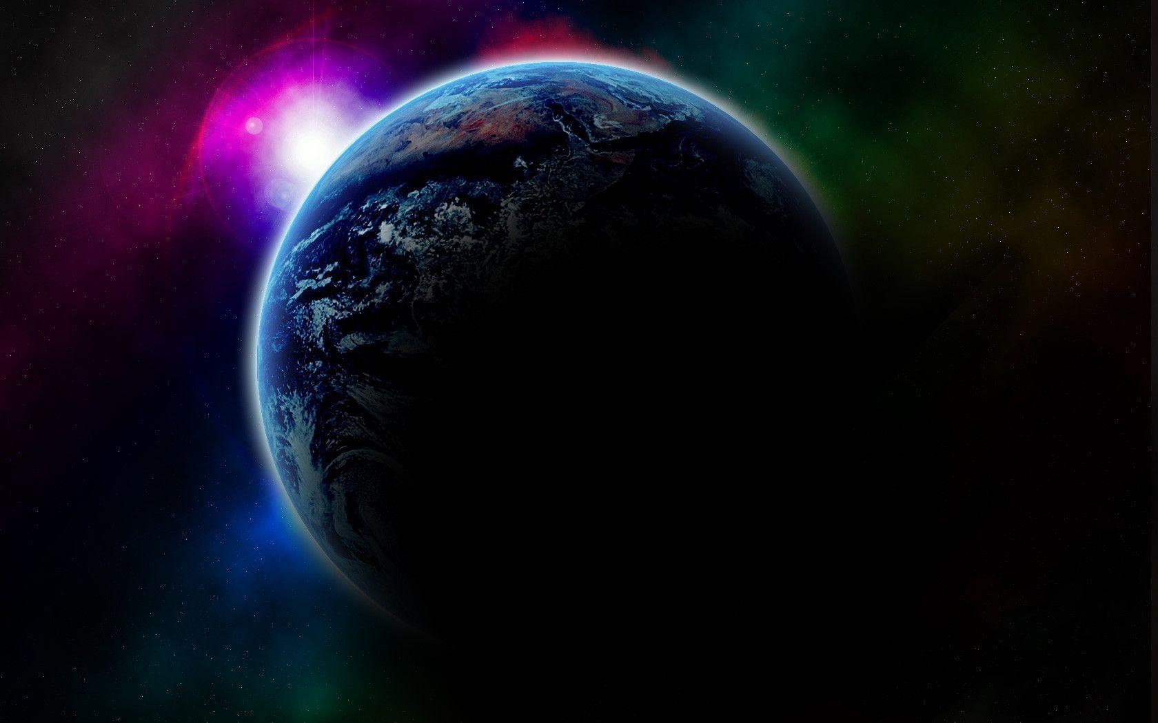 1680x1050 3D Earth Wallpaper 13549 HD Wallpaper in Space, Desktop