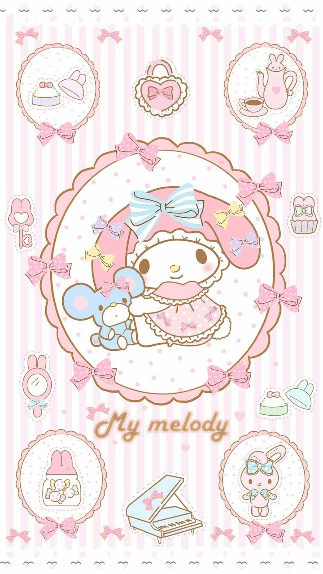 1080x1920 My Melody. Sanrio WallpaperKawaii WallpaperiPhone, Phone