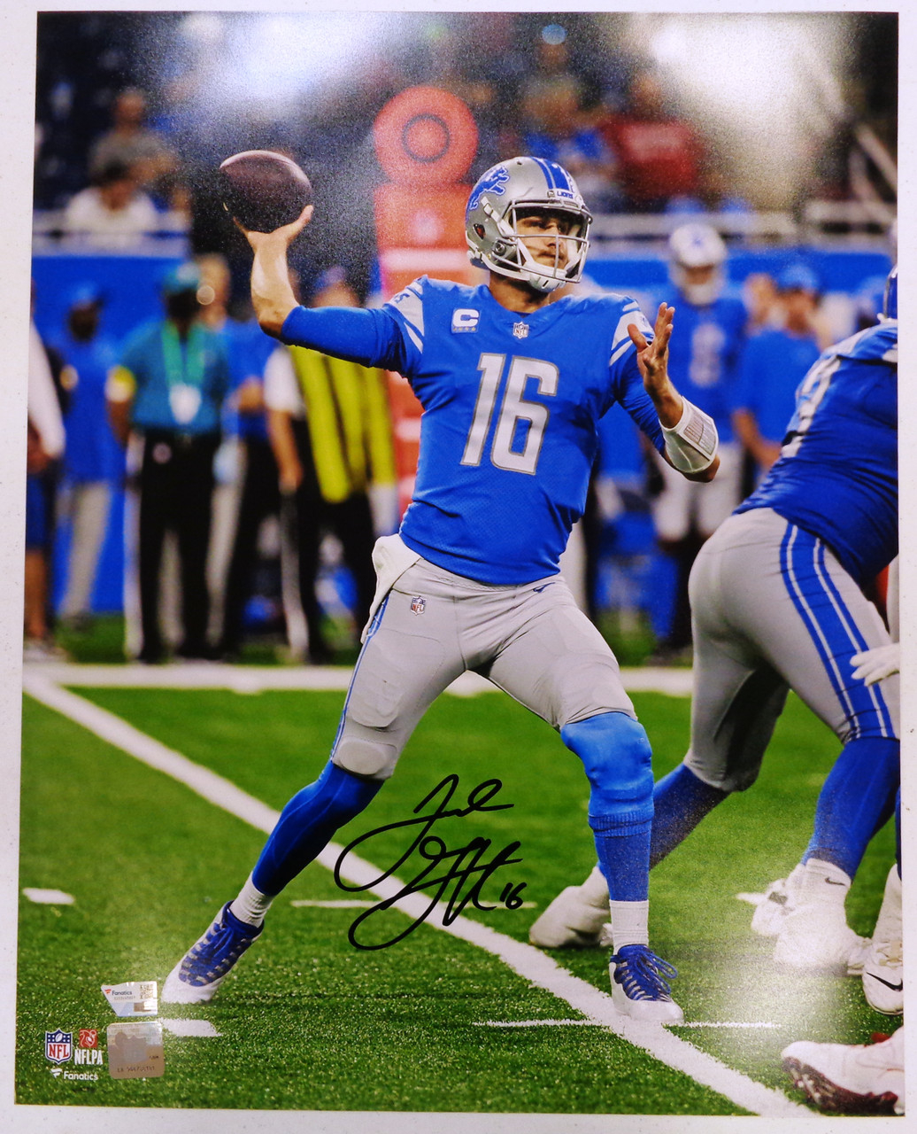 1040x1280 Jared Goff Autographed Detroit Lions, Phone