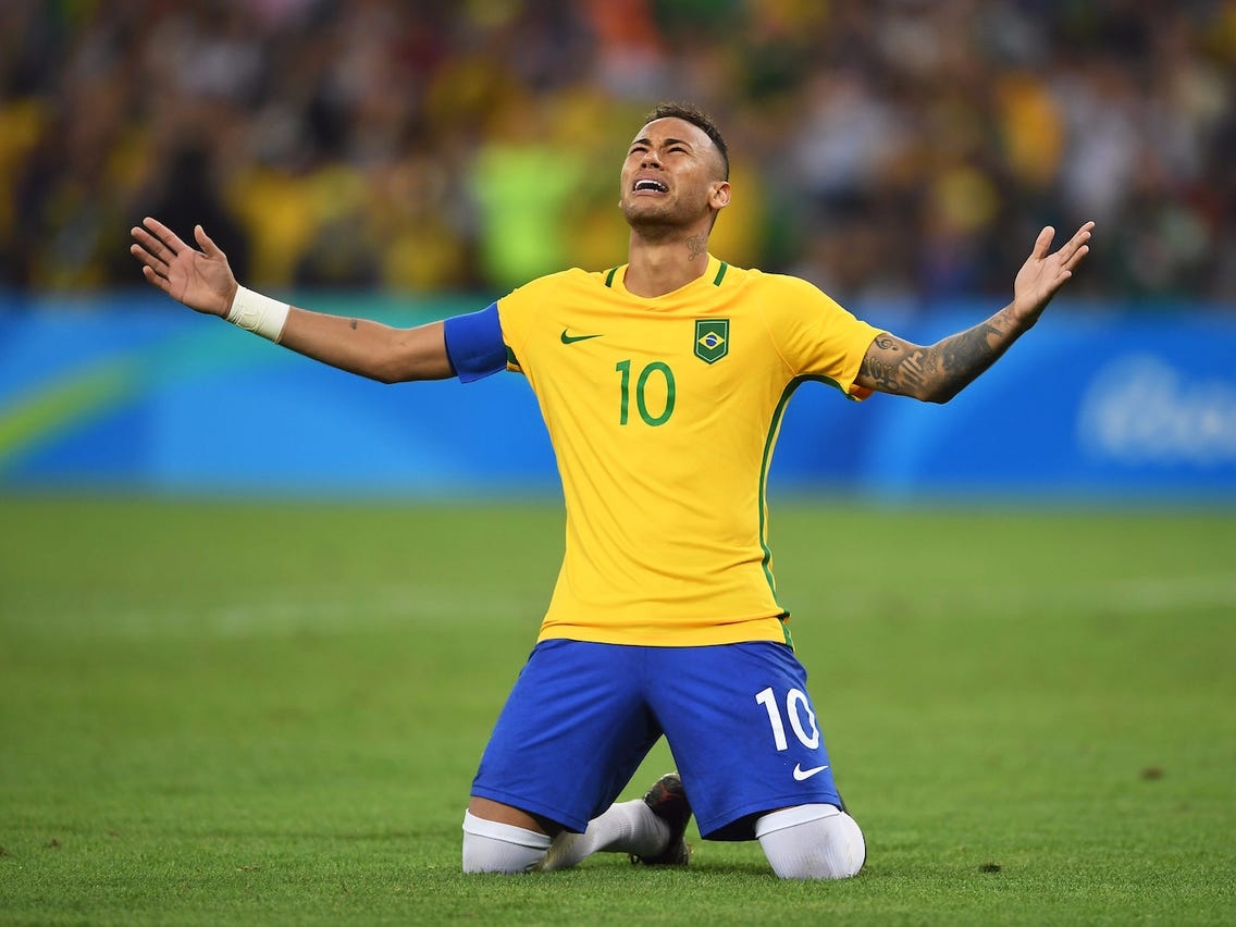 1140x860 Neymar Breaks Down in Tears After Winning Olympic Gold Medal, Desktop