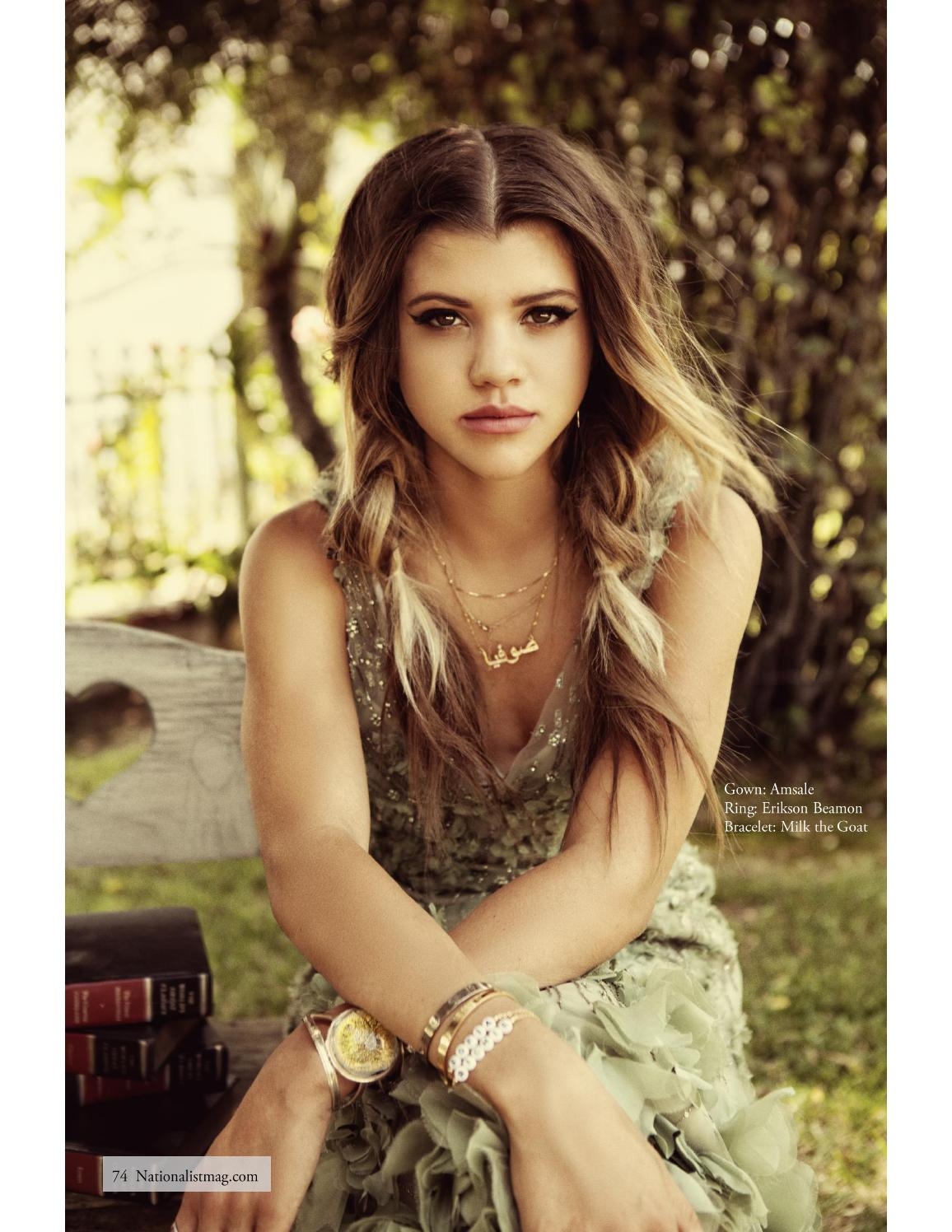 1160x1500 Sofia Richie: Nationalist Magazine 2014 -16, Phone