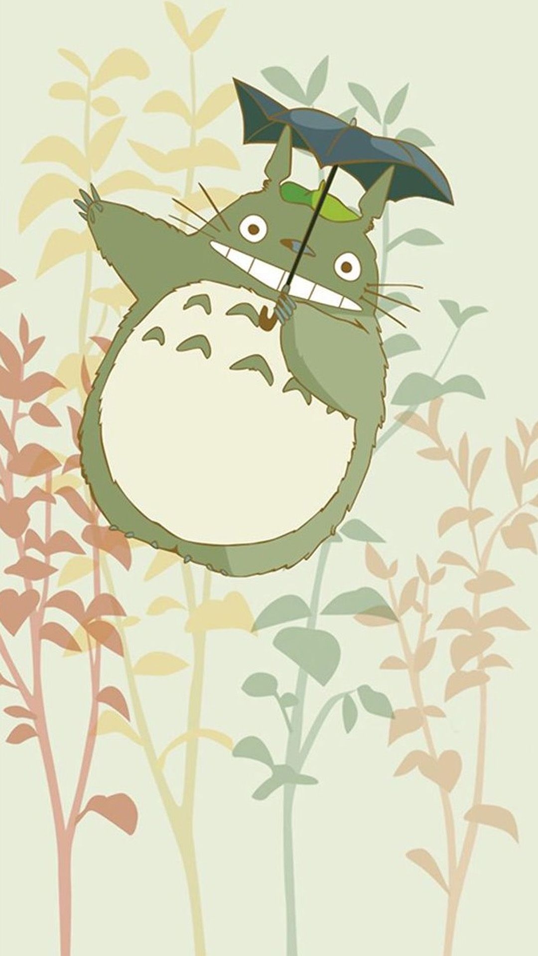 1080x1920 Cute My Neighbor Totoro IPhone 6 Wallpaper Download. IPhone Wallpaper, IPad Wallpaper One Stop Download. Totoro Art, Totoro, Ghibli Artwork, Phone