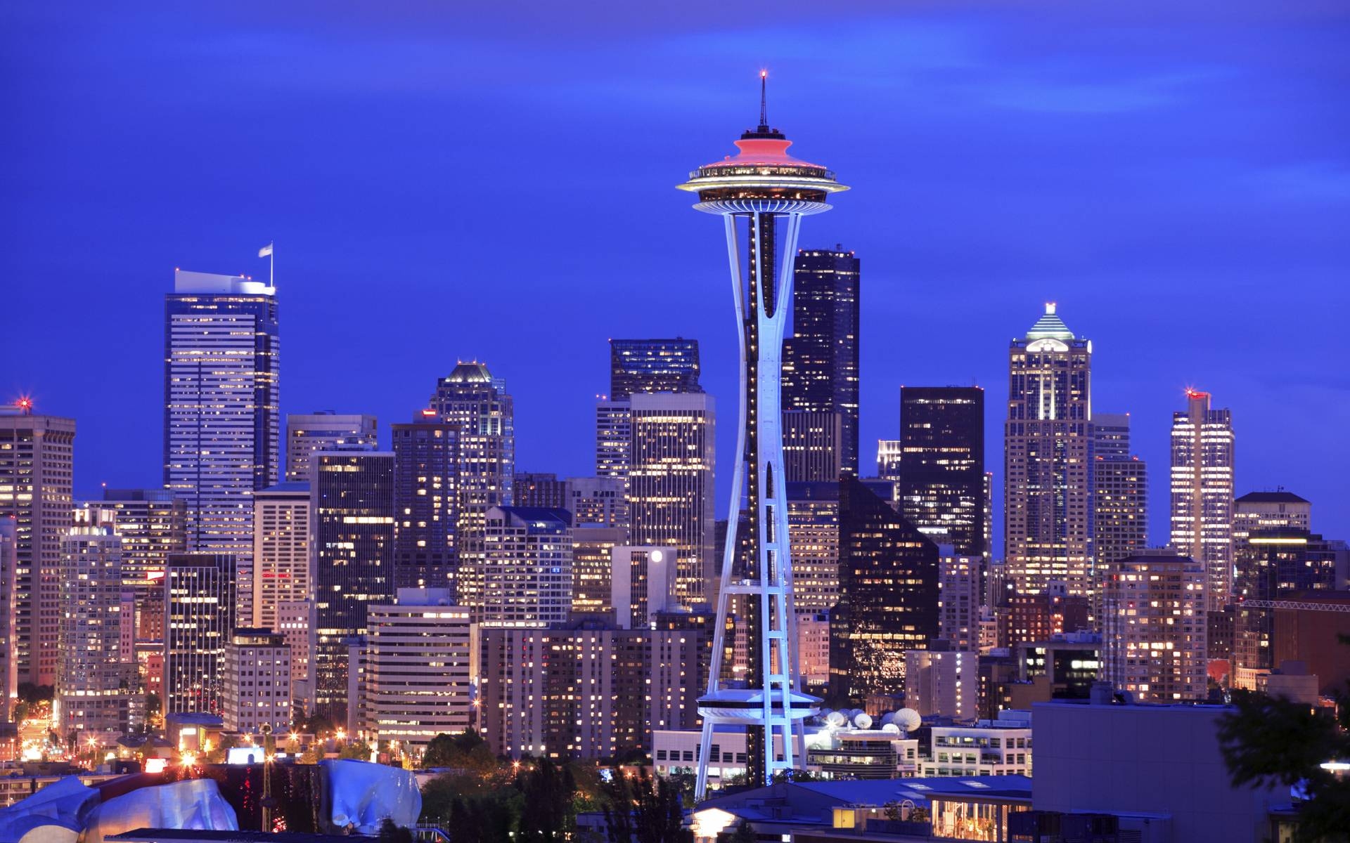 1920x1200 Download Seattle Skyline Wallpaper 21339  px High, Desktop