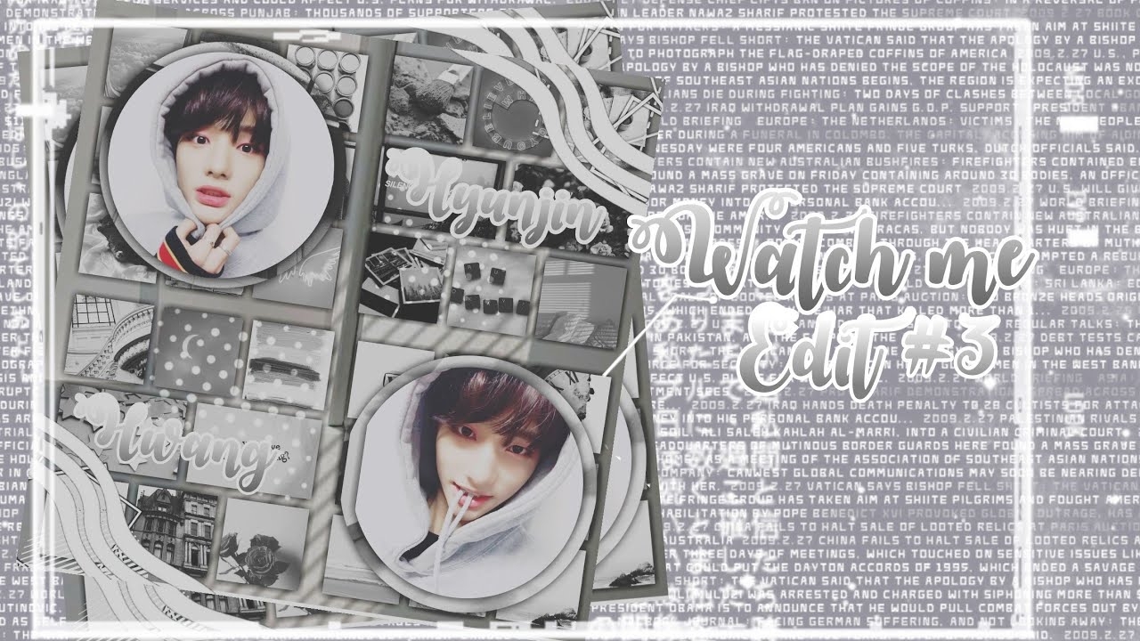 1280x720 Watch me edit. Aesthetic Complex Edit. Stray Kids Hyunjin, Desktop