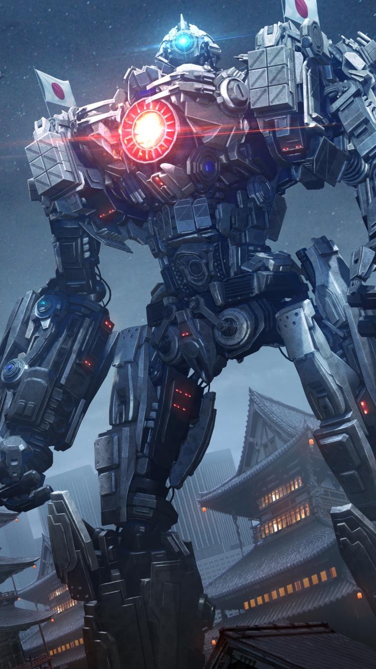 750x1340 Movie Pacific Rim () Wallpaper, Phone