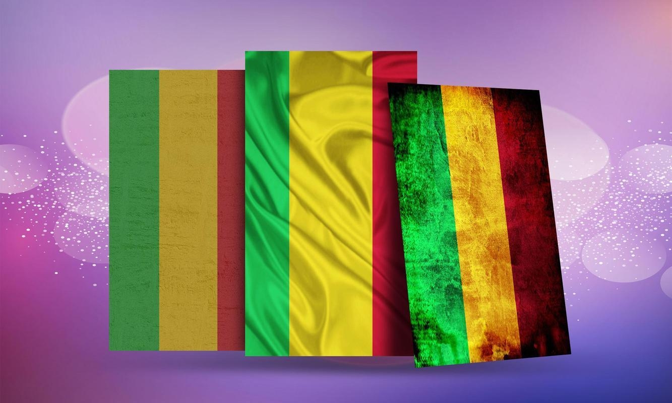 1340x800 Mali Flag Wallpaper for Android, Desktop