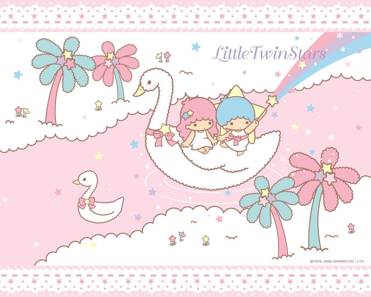 1280x1030 Little Twin Stars Wallpaper, Desktop