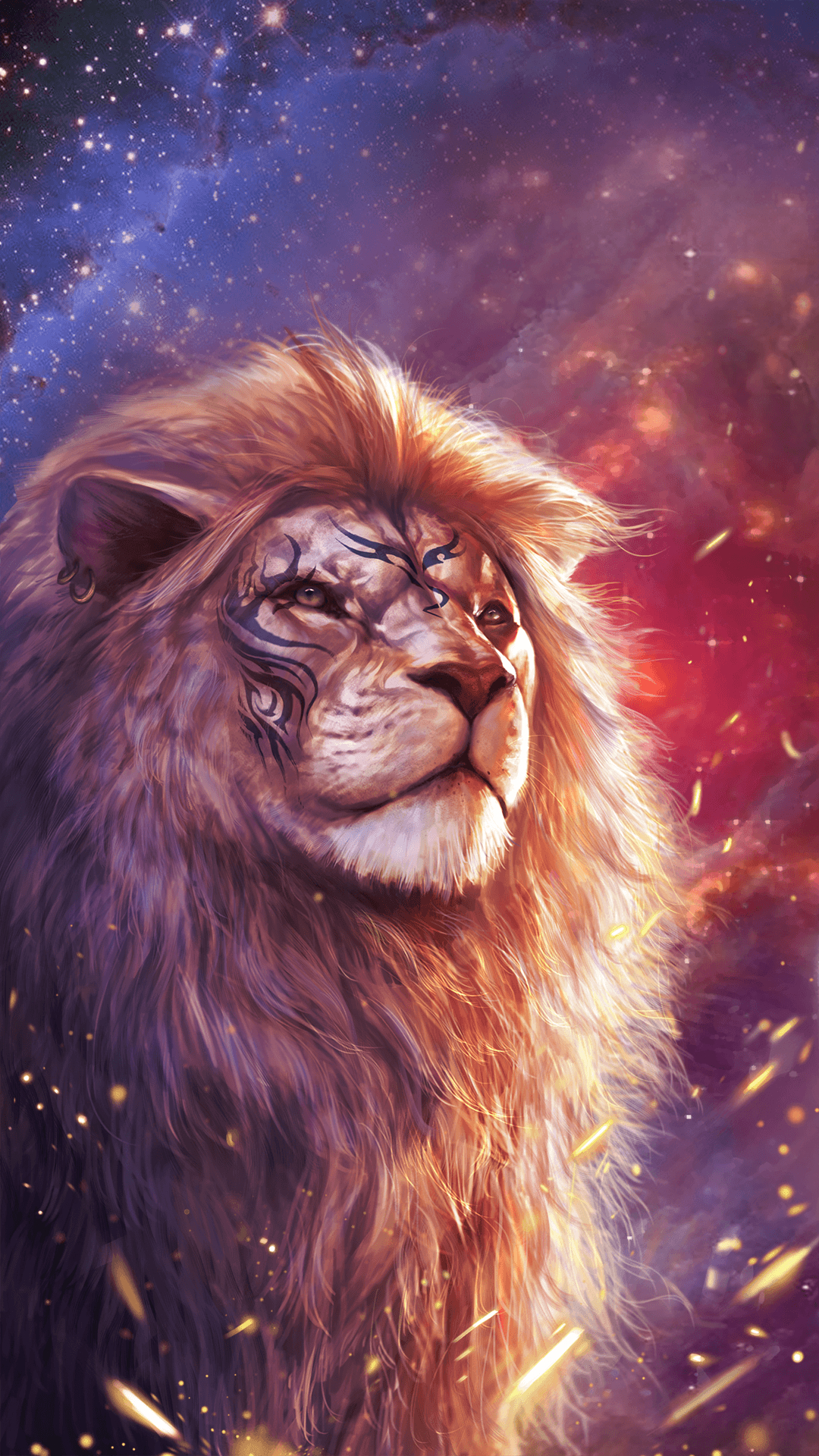 1080x1920 Amazing Lion Wallpaper Free Amazing Lion Background, Phone