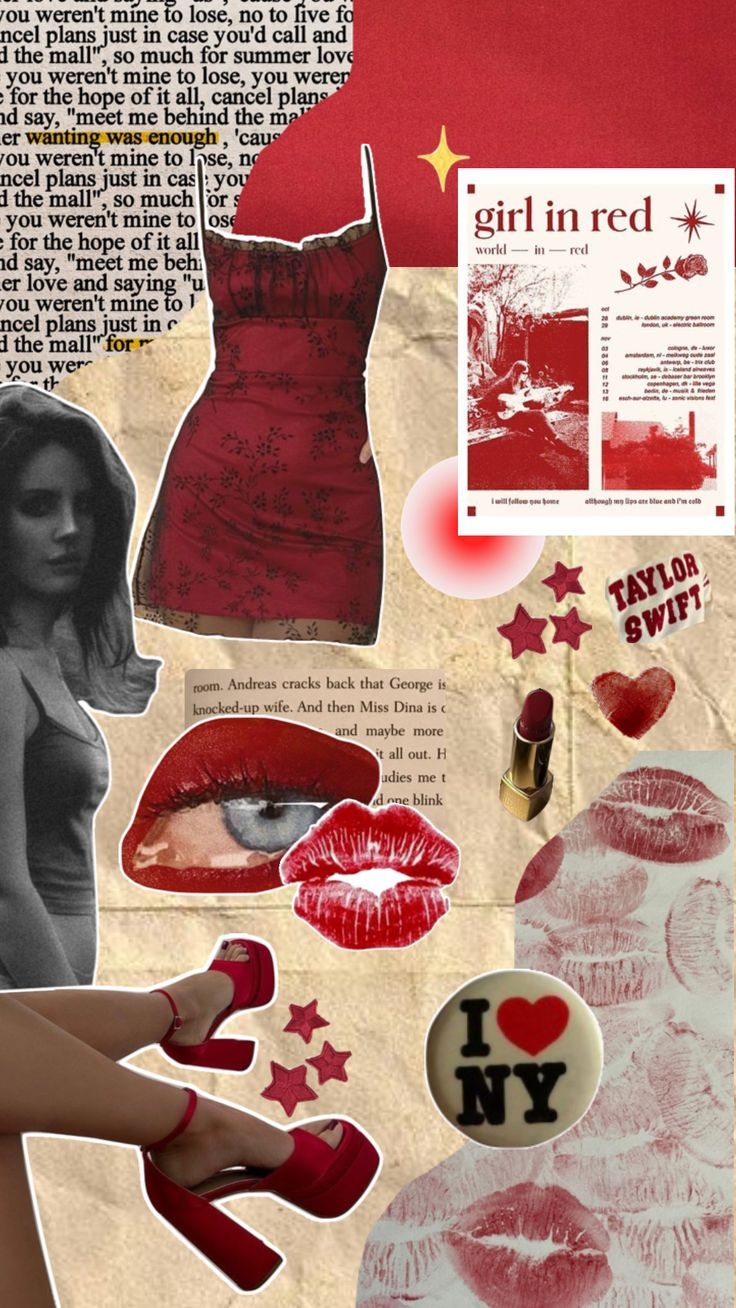 740x1310 #red #coquette #aesthetic, Phone