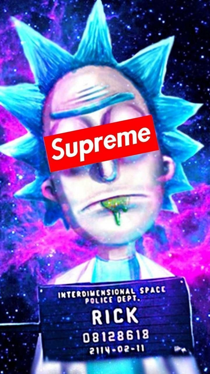 720x1280 Supreme Rick And Morty Wallpaper, Phone