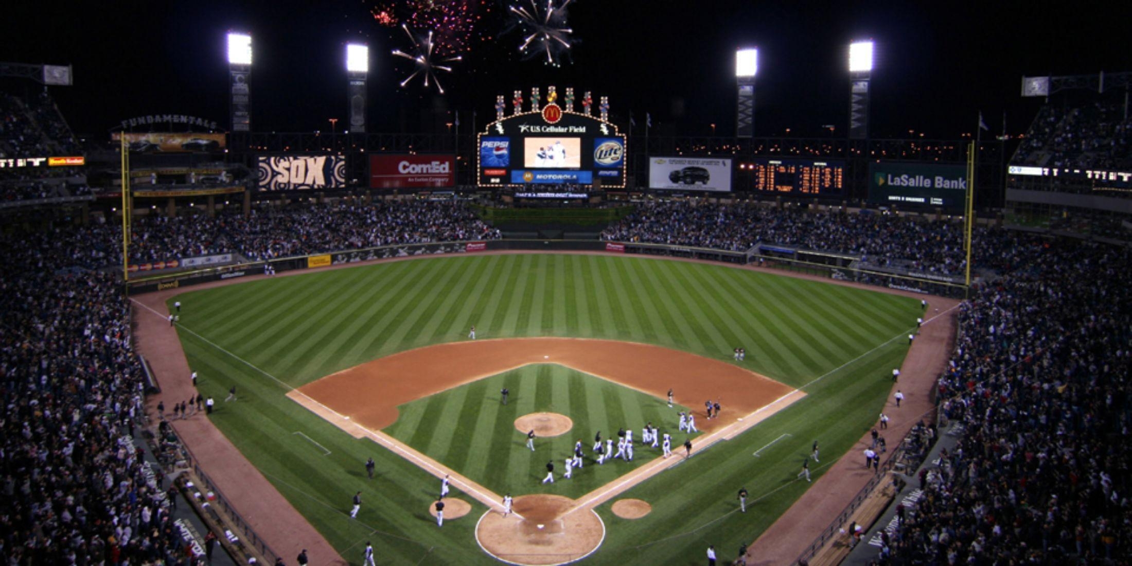 2200x1100 Chicago White Sox Stadium Wallpaper. Full HD Picture, Dual Screen