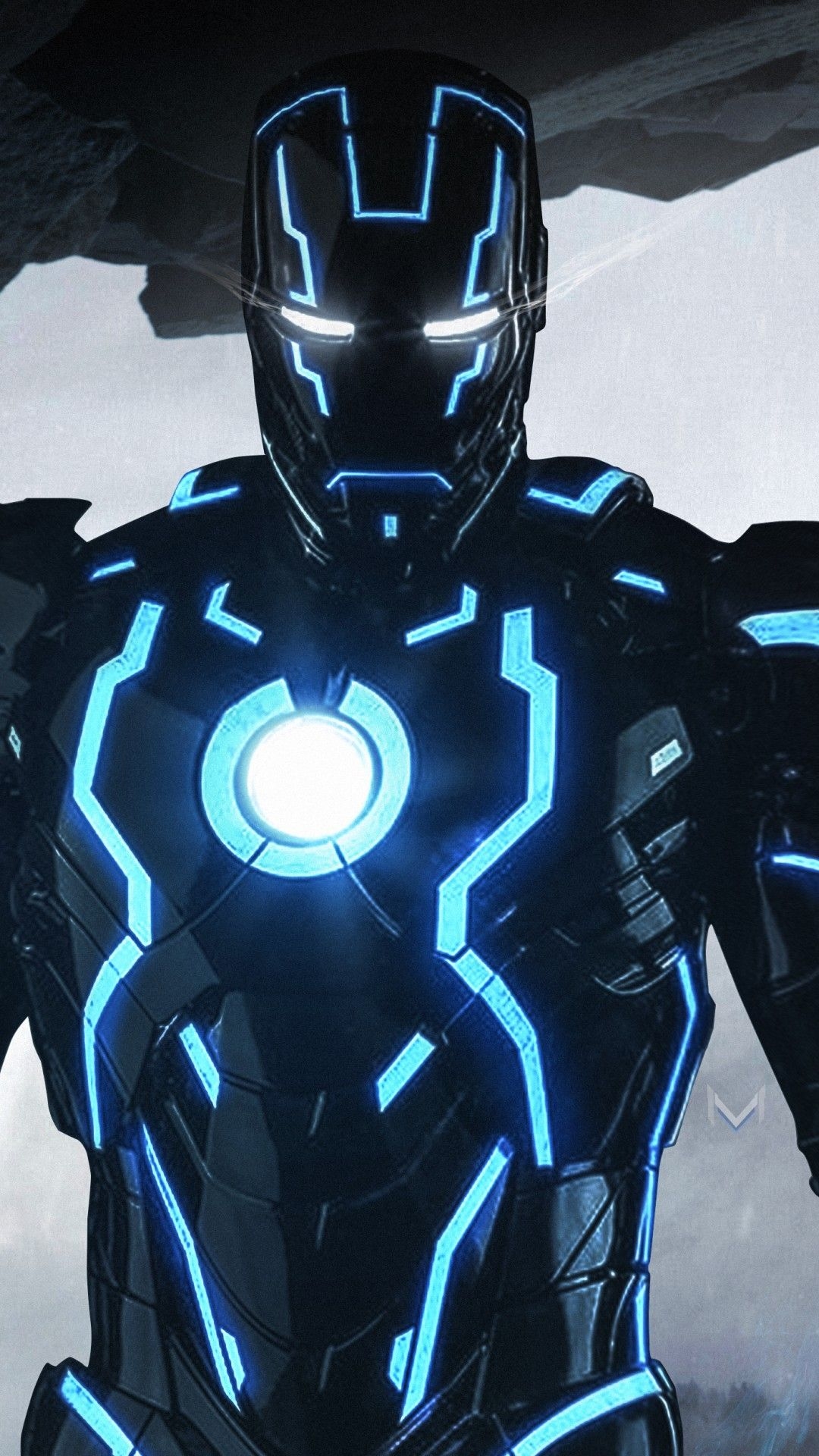 1080x1920 Neon Iron Man 4K Wallpaper iPhone 6 Plus Hot, Phone