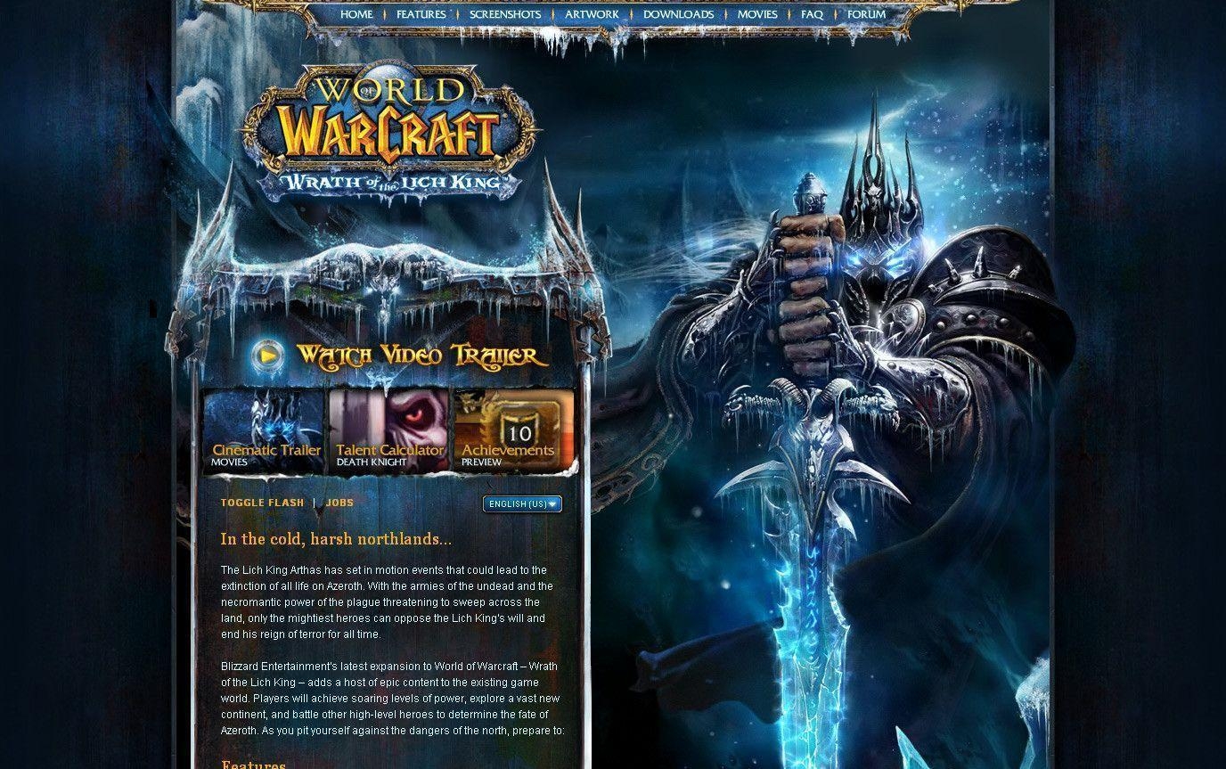 1380x870 World of Warcraft: Wrath of The Lich King Wallpaper, Desktop