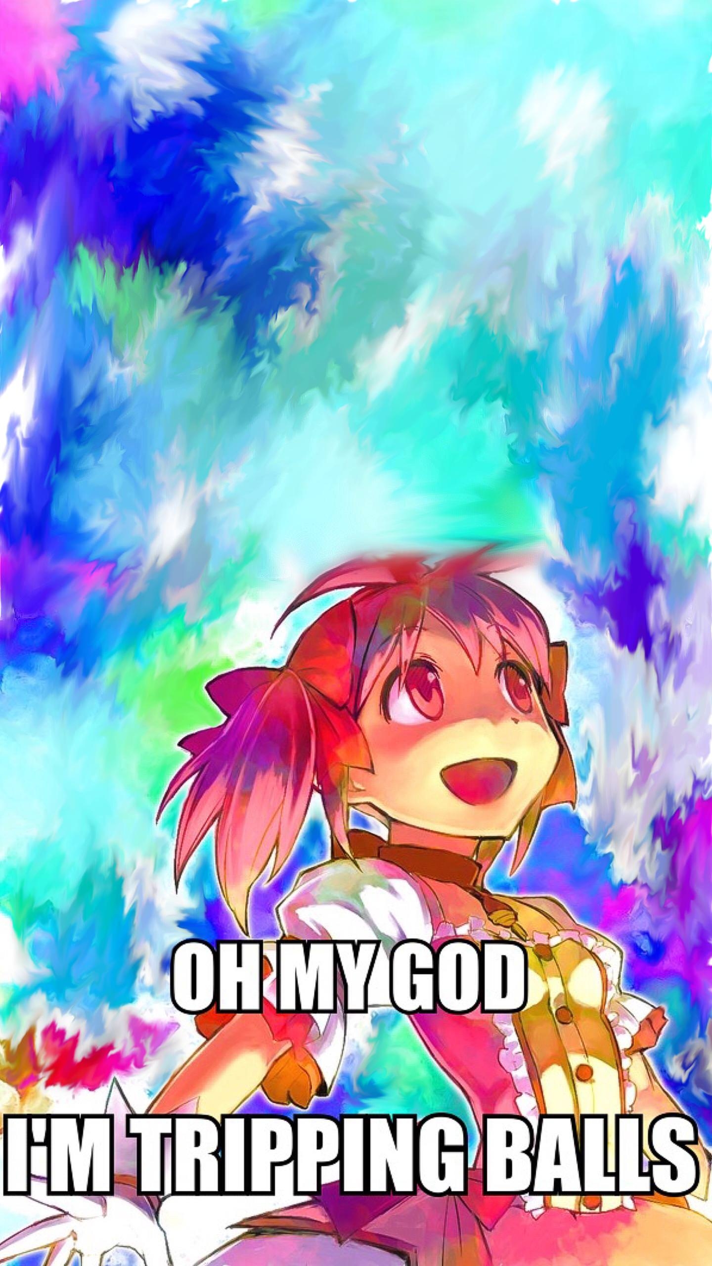 1440x2560 Funny Madoka phone wallpaper, Phone