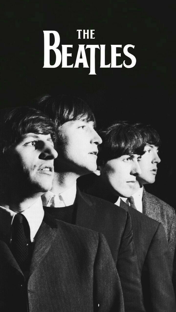 720x1280 Beatles Black and White mobile wallpaper #favoritemusicandtvshows, Phone