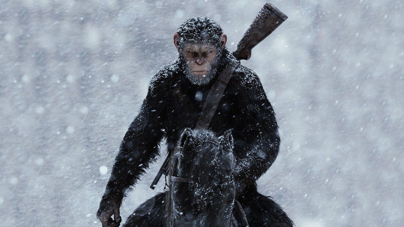 1600x900 Badass Caesar War For The Planet Of The Apes 2017 Wallpaper, Desktop