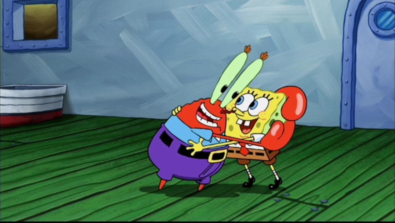 1360x770 Spongebob And Mr Krabs. Encyclopedia, Desktop