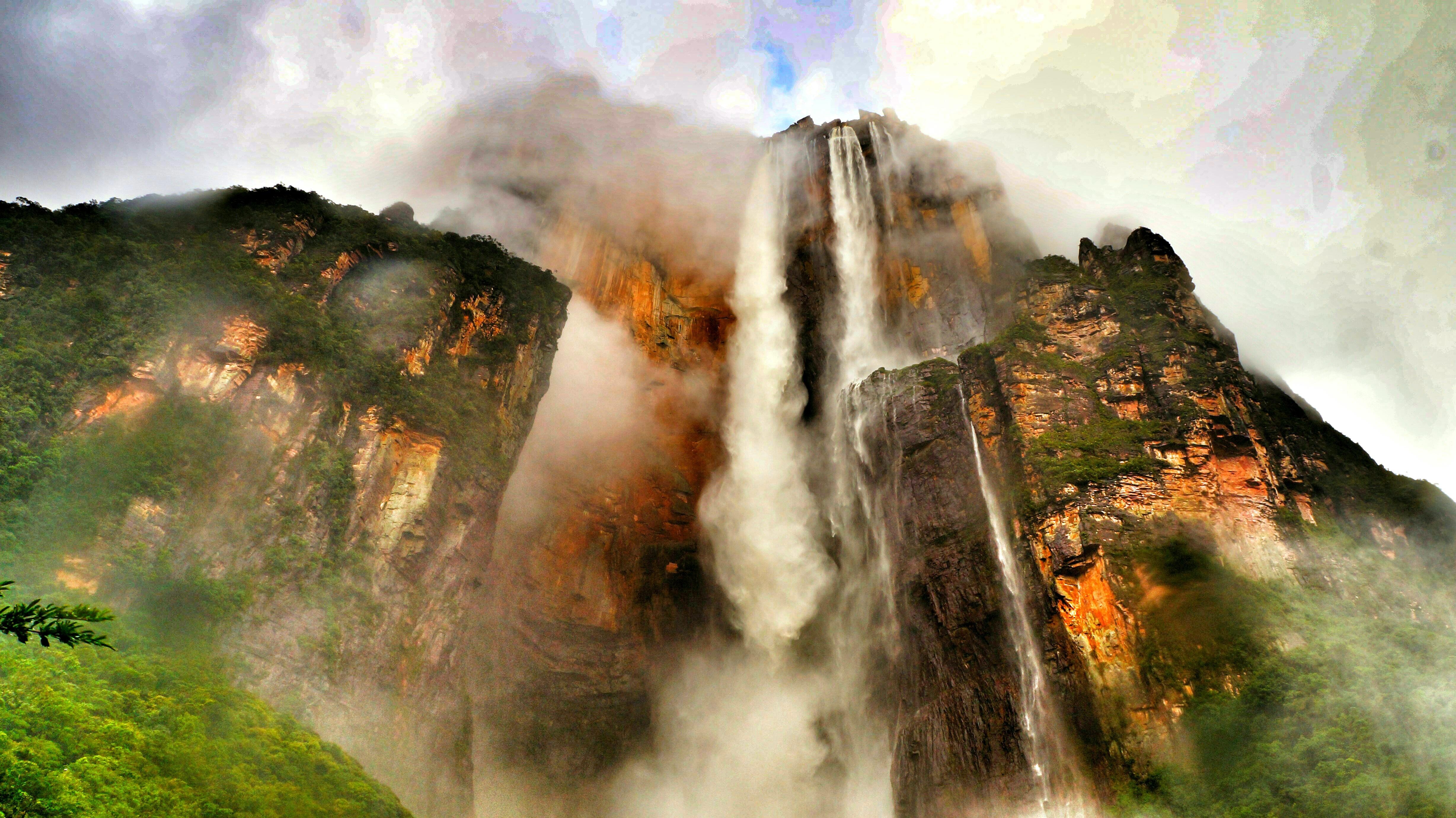 4920x2760 Angel Falls 4k Ultra HD Wallpaper. Background Imagex2760, Desktop