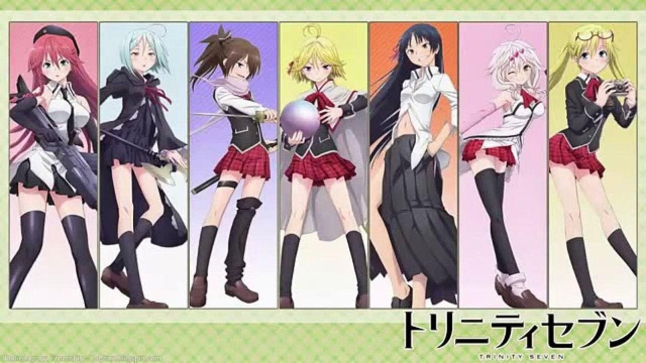 1280x720 Anime Trinity Seven. (OST)-CHASE ACCELERATE, Desktop