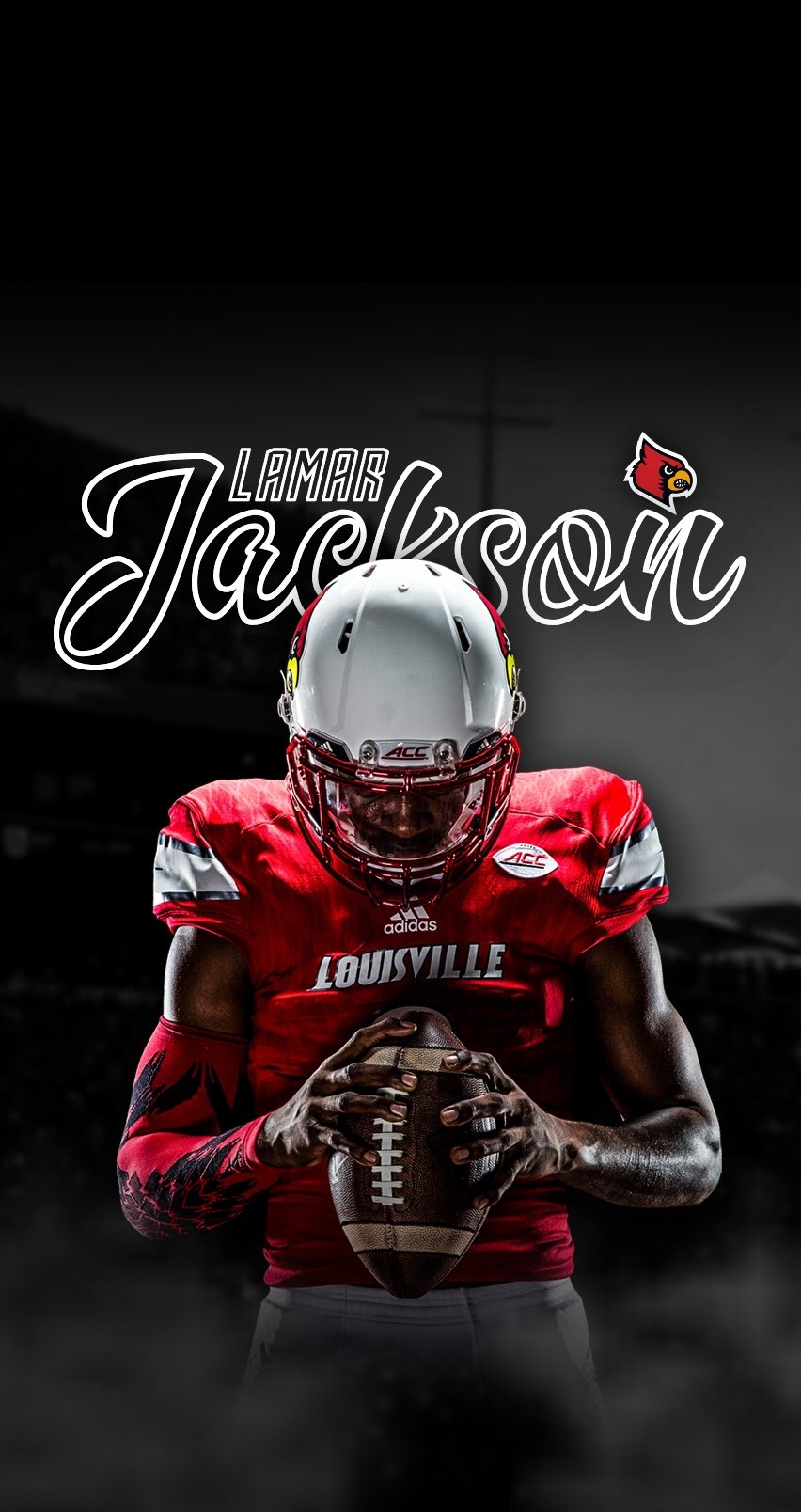 860x1610 Louisville Football you backing our Heisman hopeful? Show your support by downloading Lamar Jackson phone & desktop wallpaper at, Phone