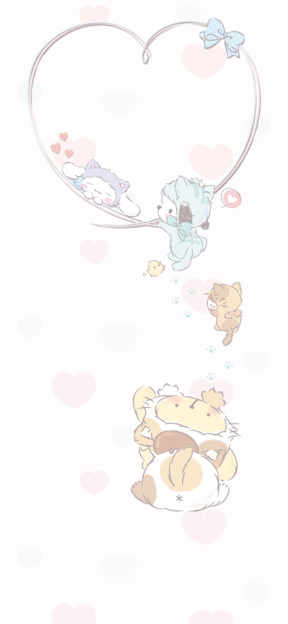 950x2050 Kawaii wallpaper page, Phone