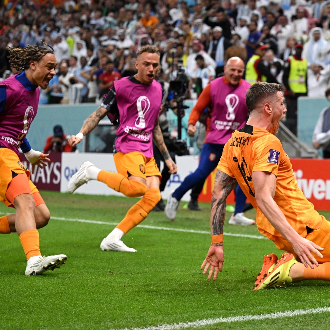 1080x1080 Burnley outcast Wout Weghorst almost upstages Lionel Messi with dramatic late brace for Netherlands to make Argentina work for World Cup victory, Phone