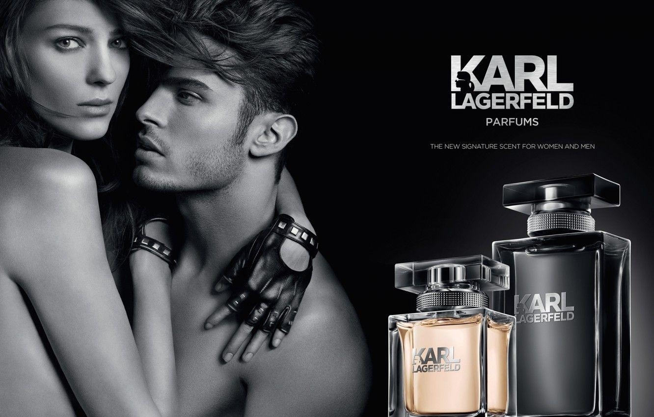 1340x850 Wallpaper perfume, brands, bottles, perfumes, KARL LAGERFELD image, Desktop