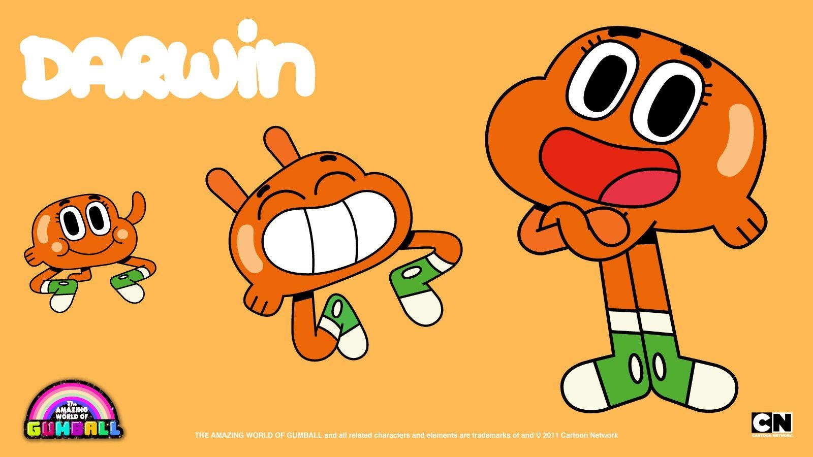 1600x900 The Amazing World of Gumball image Darwin HD wallpaper, Desktop