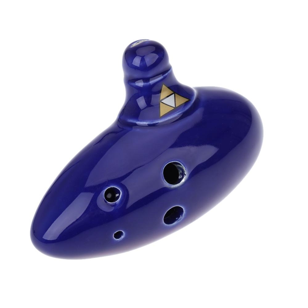 1000x1000 Wind Musical Instrument 6 Holes Ocarina Ceramic Alto C Vessel Flute, Phone