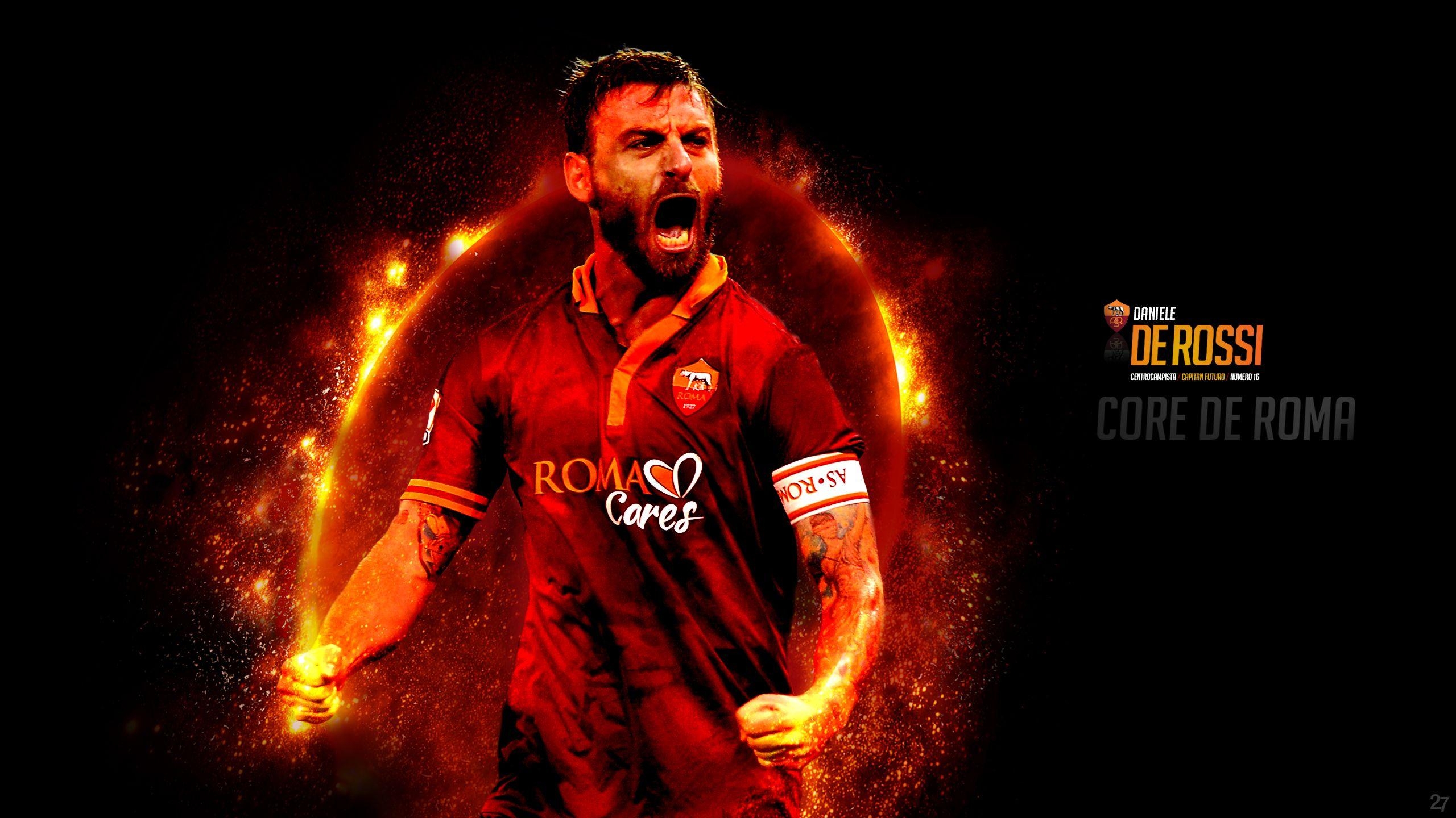 2560x1440 Daniele De Rossi, Desktop