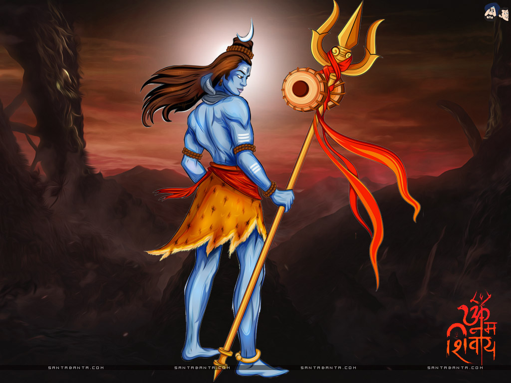 1030x770 Anime Lord Shiva Wallpaper, Desktop