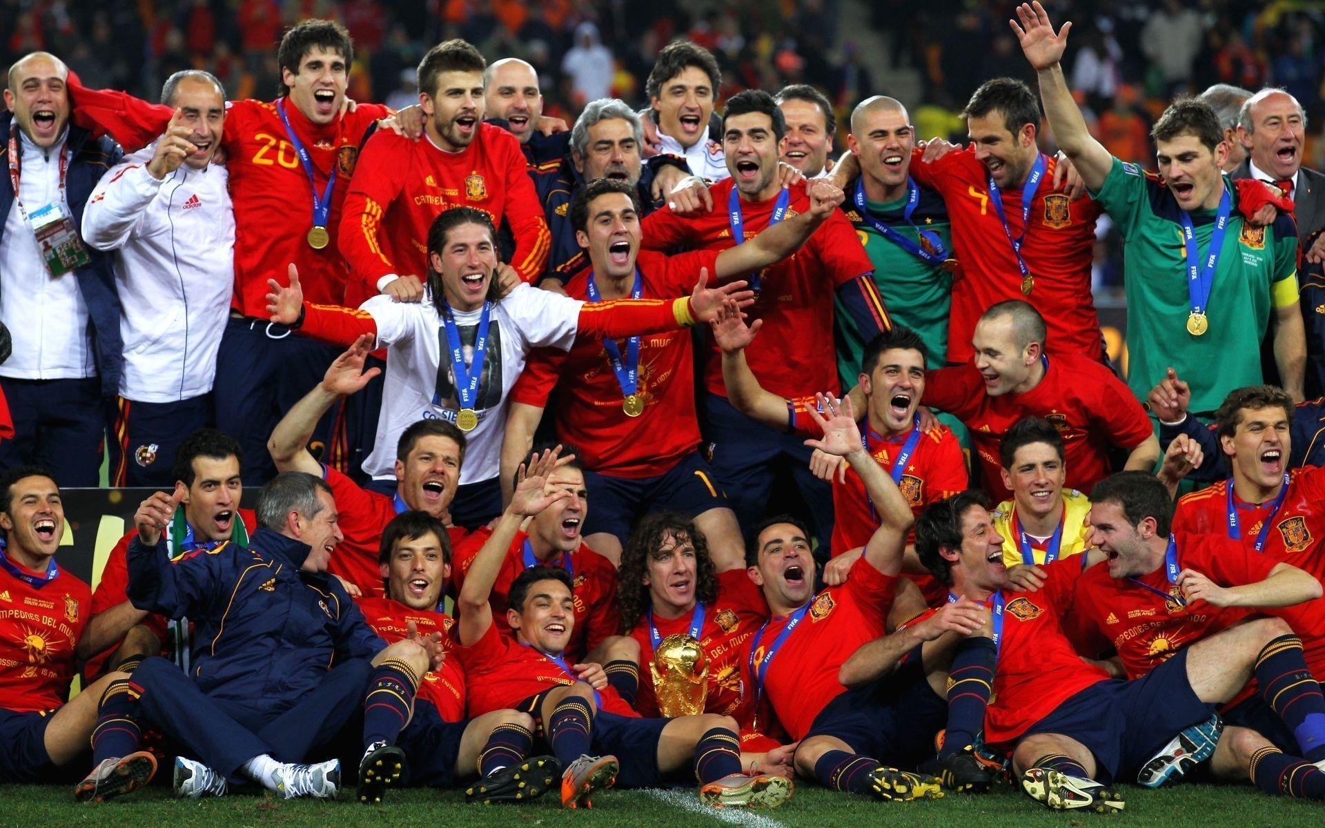 1920x1200 Spain Football Team computer wallpaper cup winner, Desktop