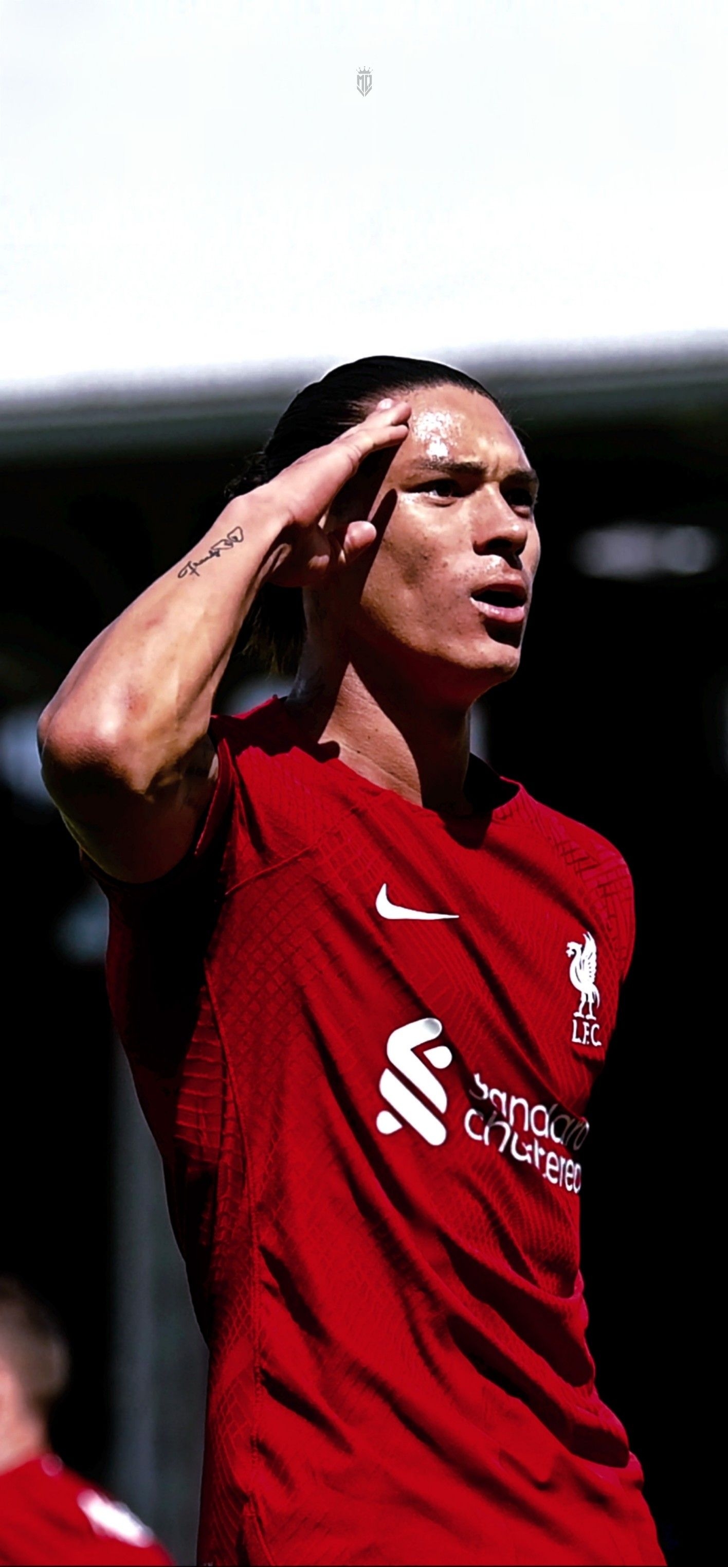 1420x3050 Nunez wallpaper 4k. Liverpool players, Neymar football, Liverpool, Phone