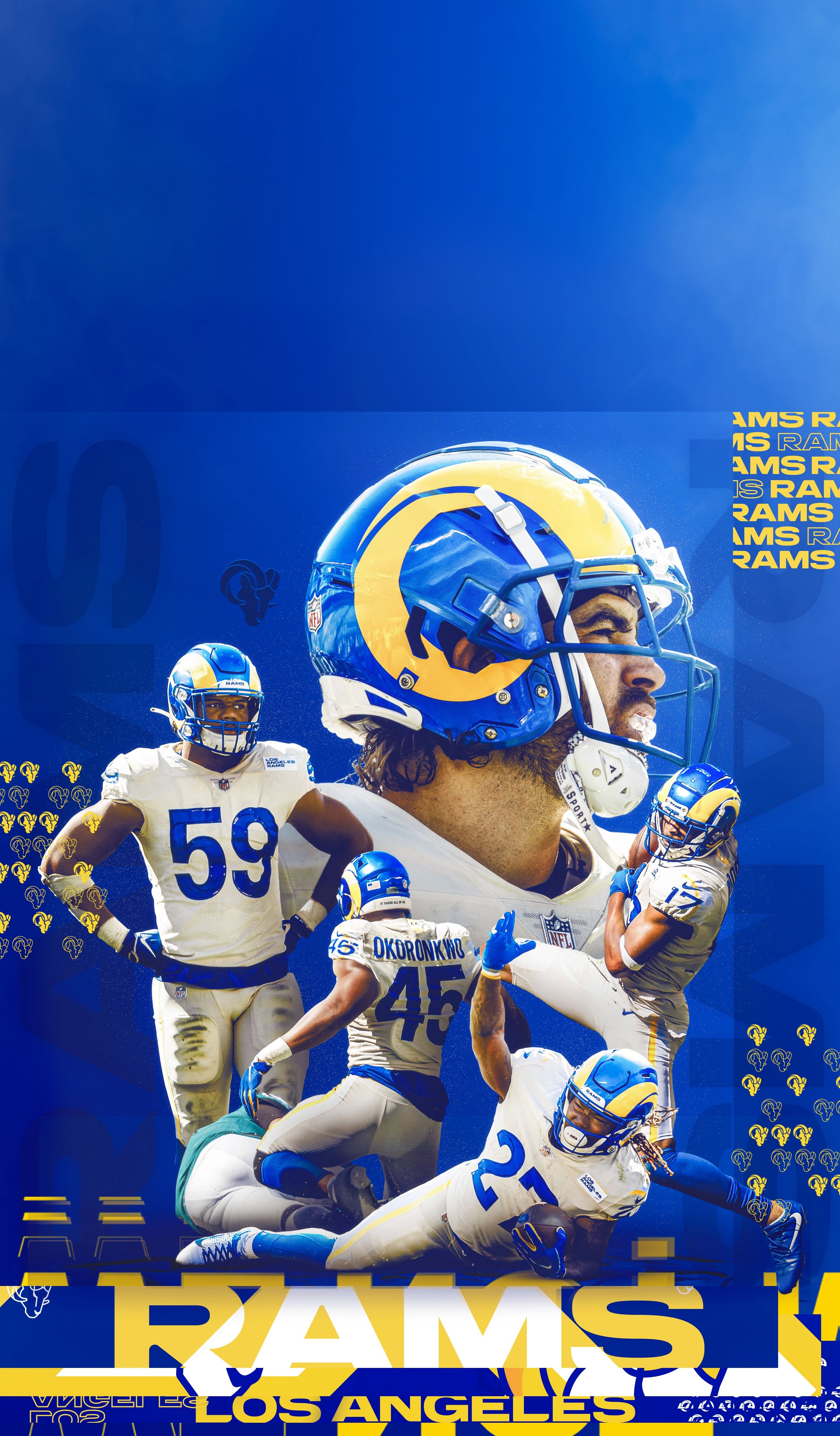 2850x4880 Rams Wallpaper, Phone