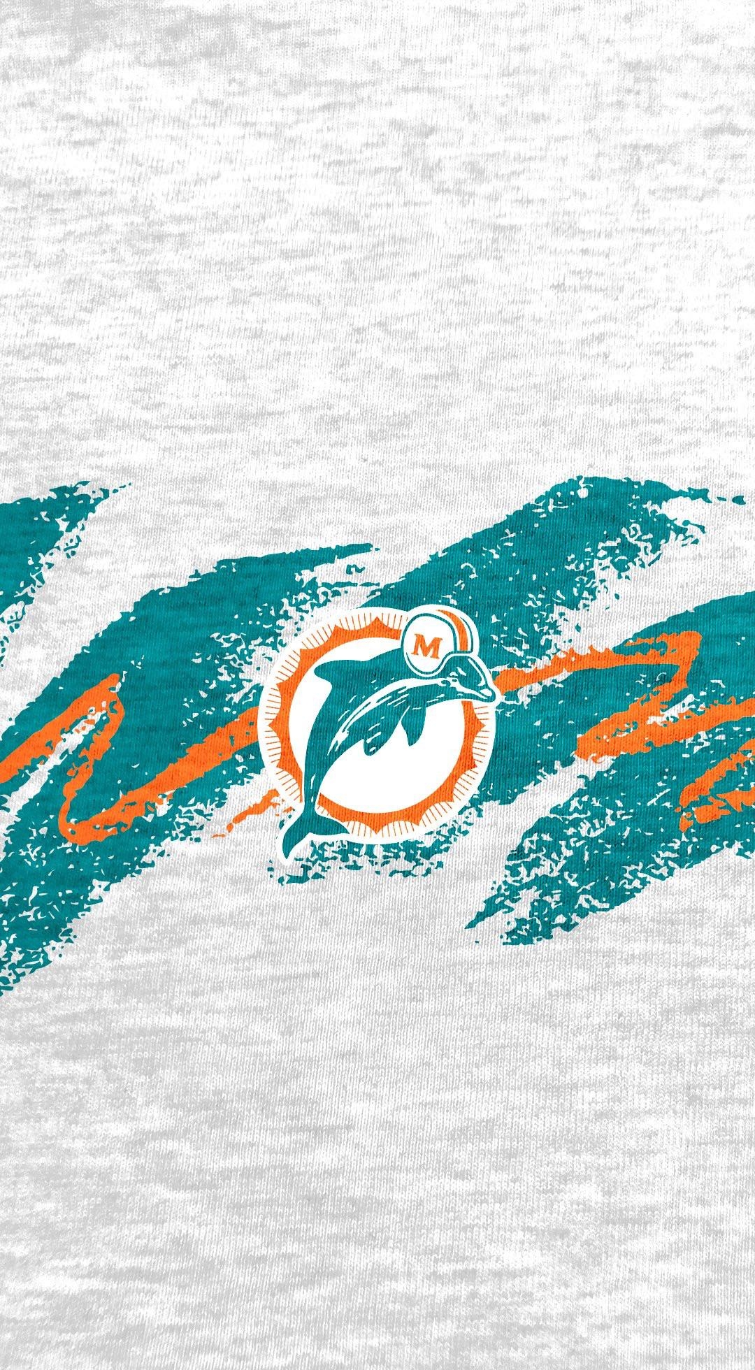 1080x1960 Miami Dolphins Retro Wally, Phone