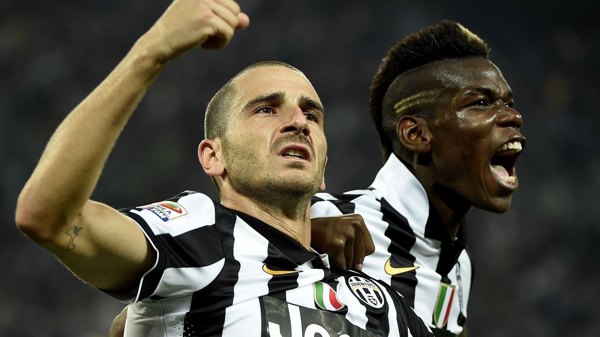 1920x1080 Leonardo Bonucci Paul Pogba Juventus Serie A 05102014, Desktop