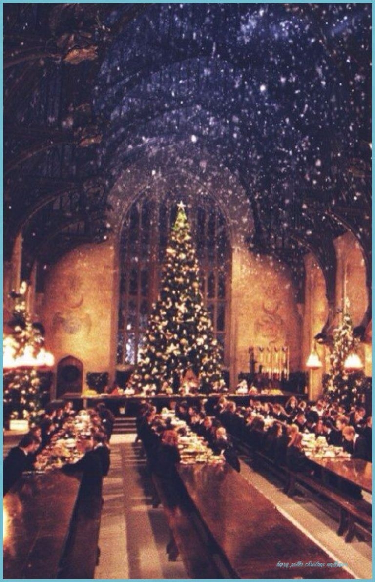 770x1200 Harry Potter Christmas Sfondo natalizio, Hogwarts, Sfondi potter christmas wallpaper, Phone