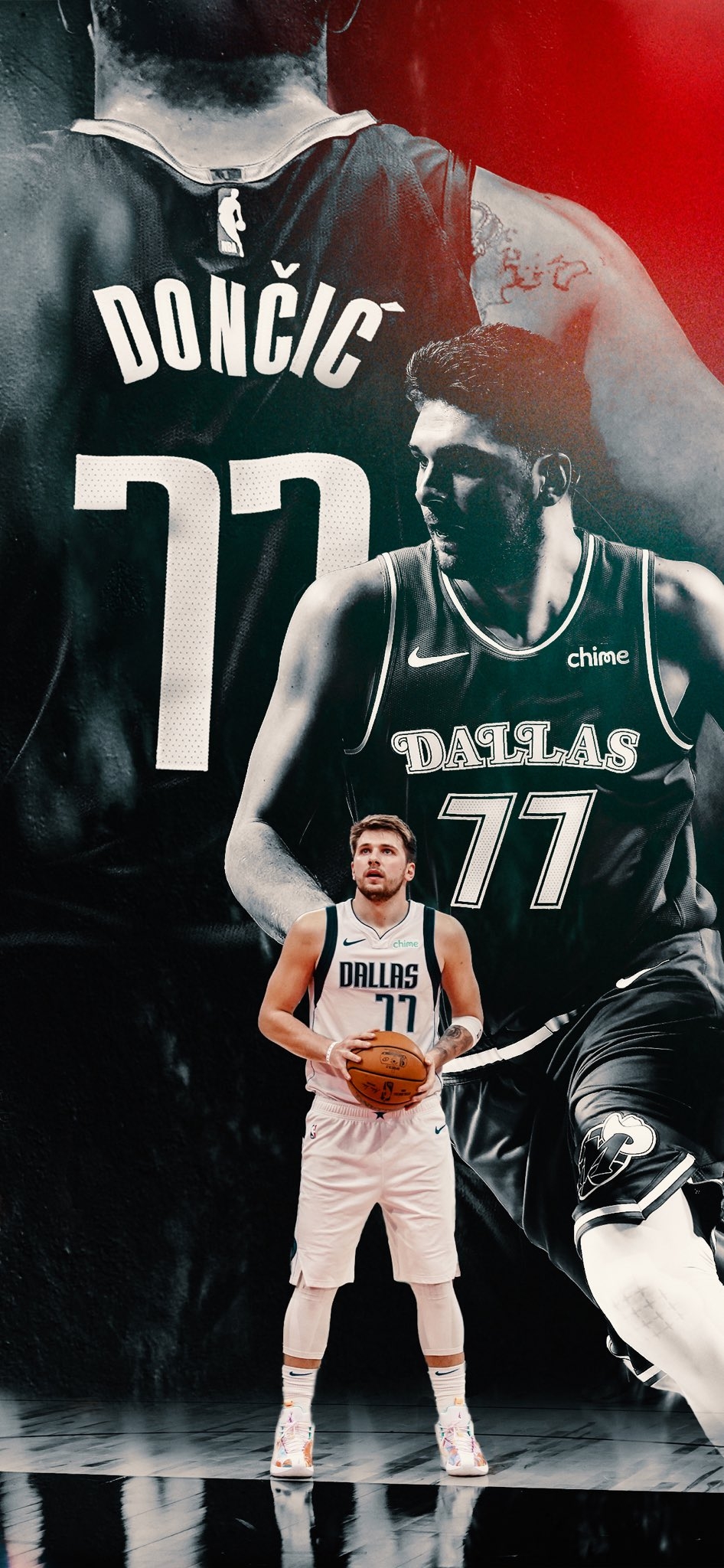 950x2050 Dallas Mavericks Luka Energy on this #WallpaperWednesday, Phone